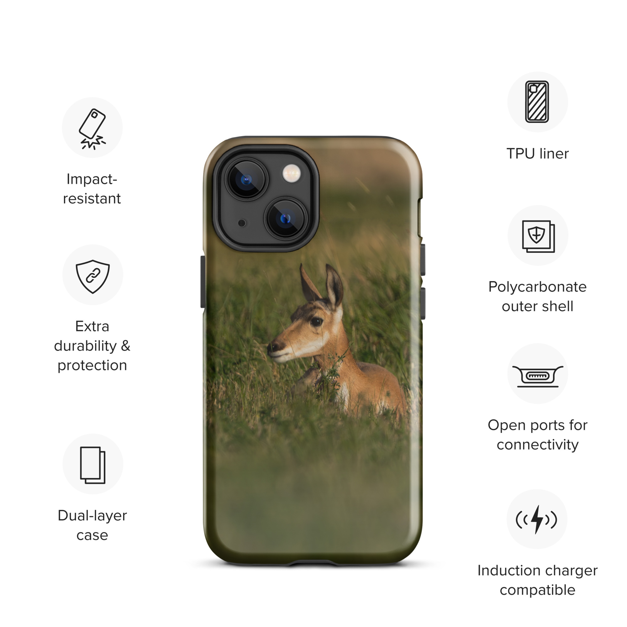 Baby Pronghorn Tough Case for iPhone®