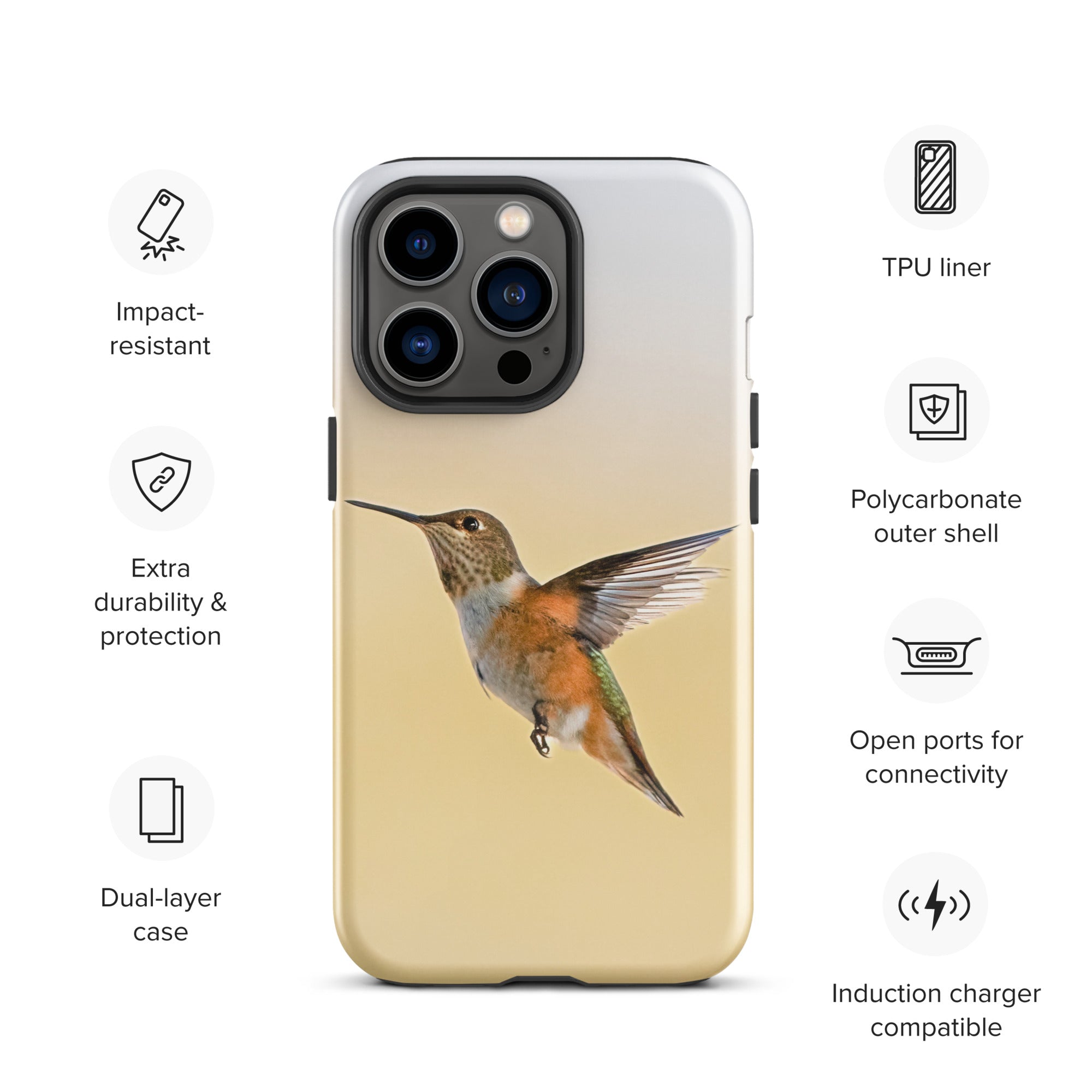 Hummingbird Tough Case for iPhone®