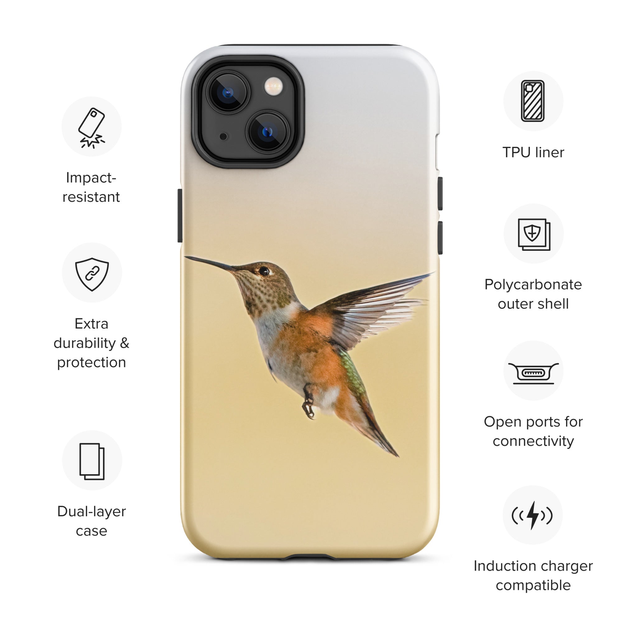 Hummingbird Tough Case for iPhone®