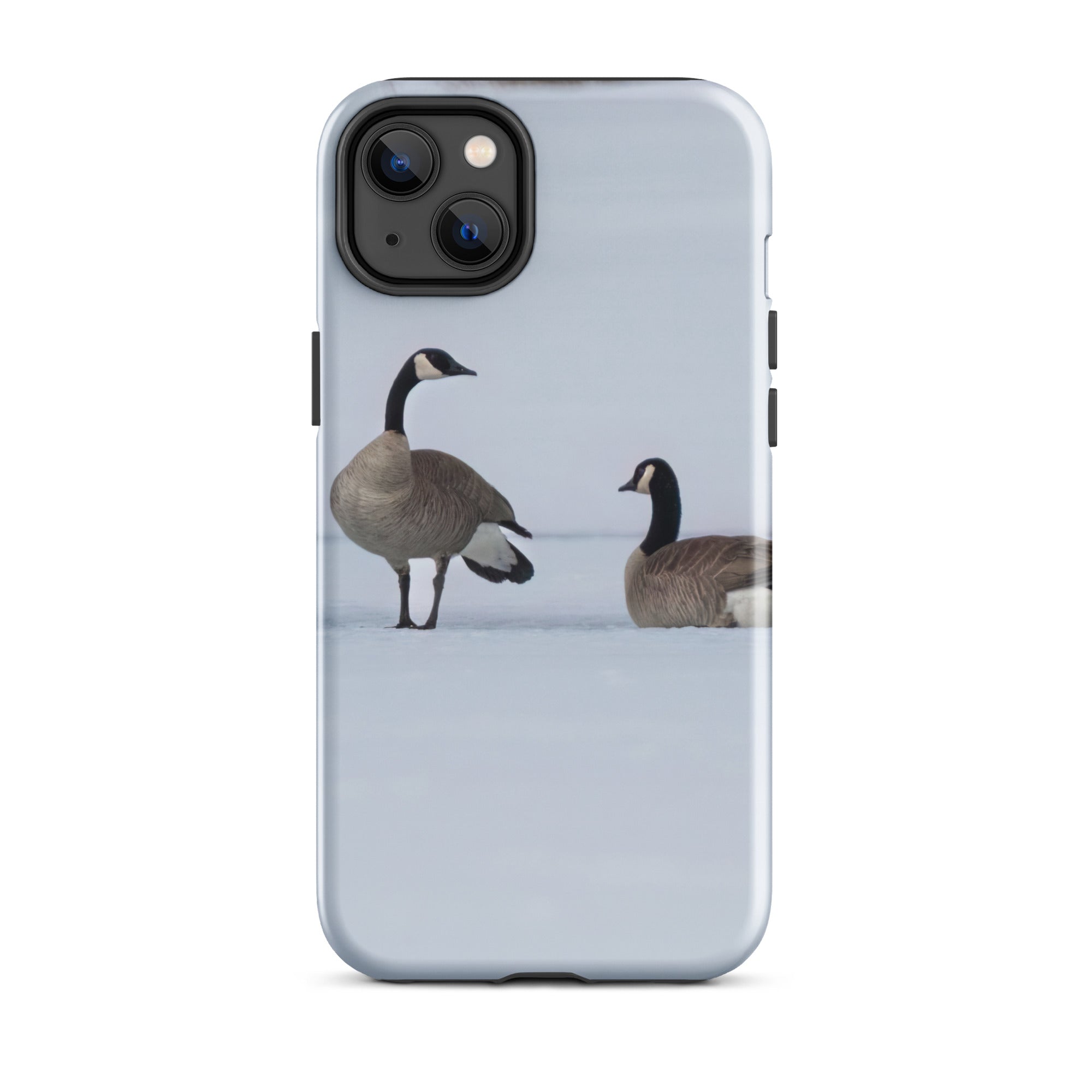 Spring on the Ice: Protect Your iPhone with the Resilience of Nature
