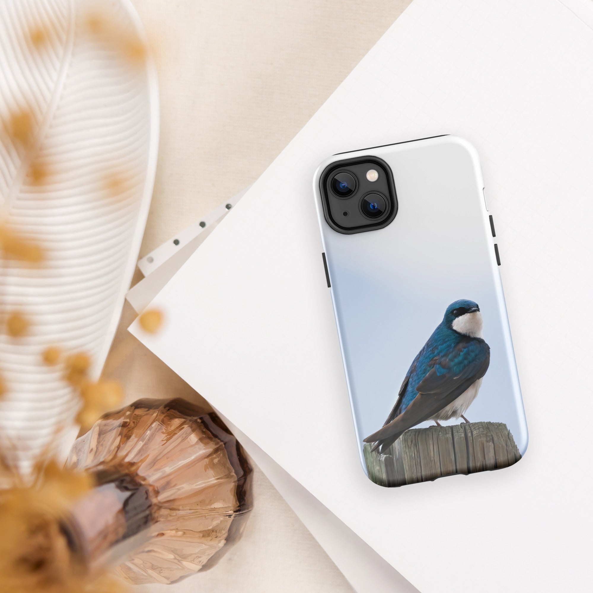 Tree Swallow Tough Case for iPhone®