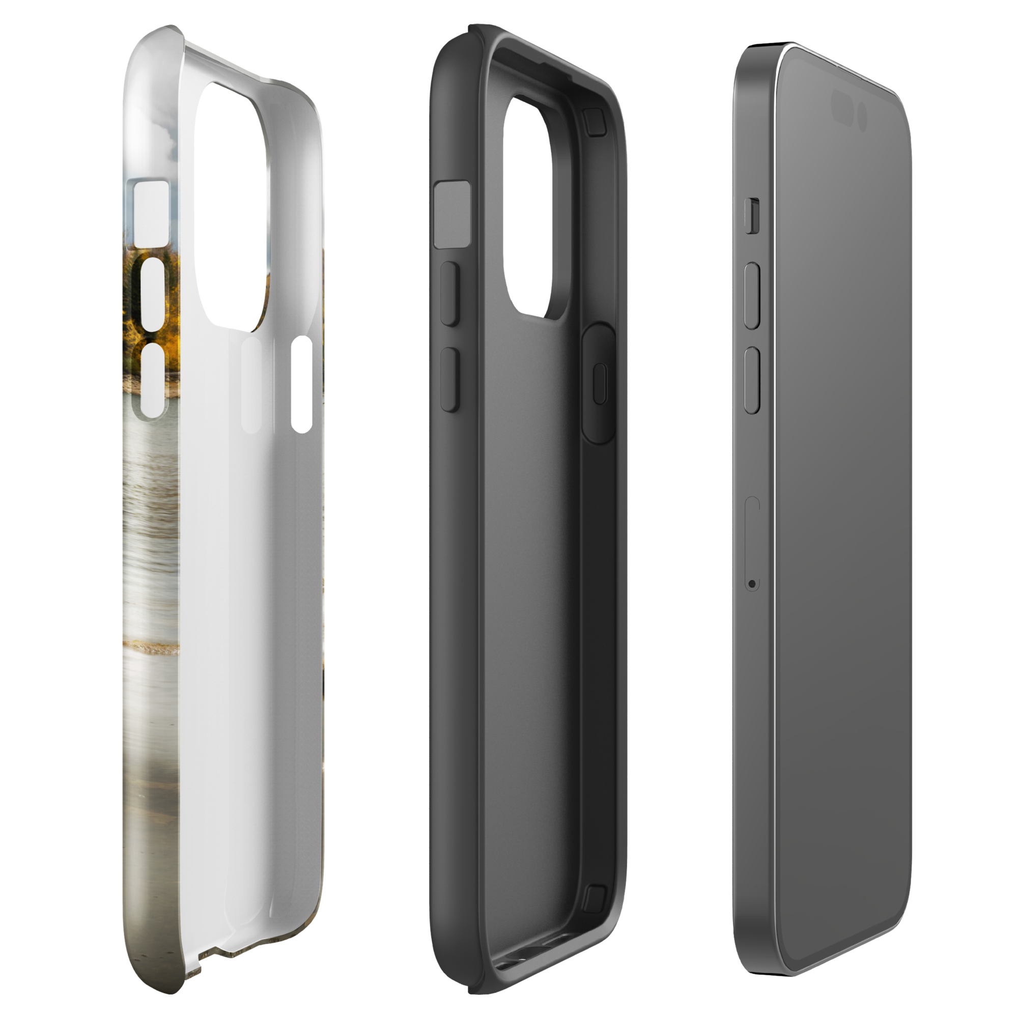 Fall Lake Scenery Tough Case for iPhone®