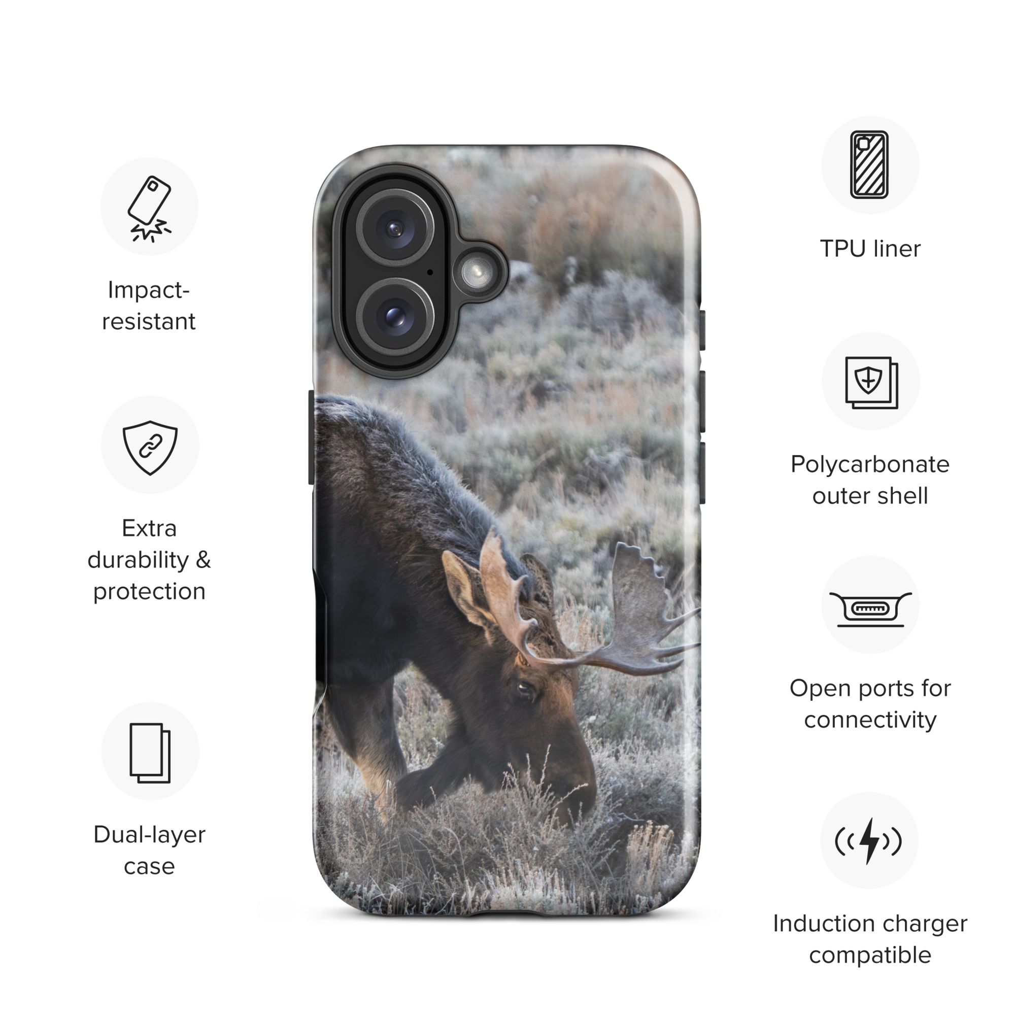 iPhone Cover — Moose