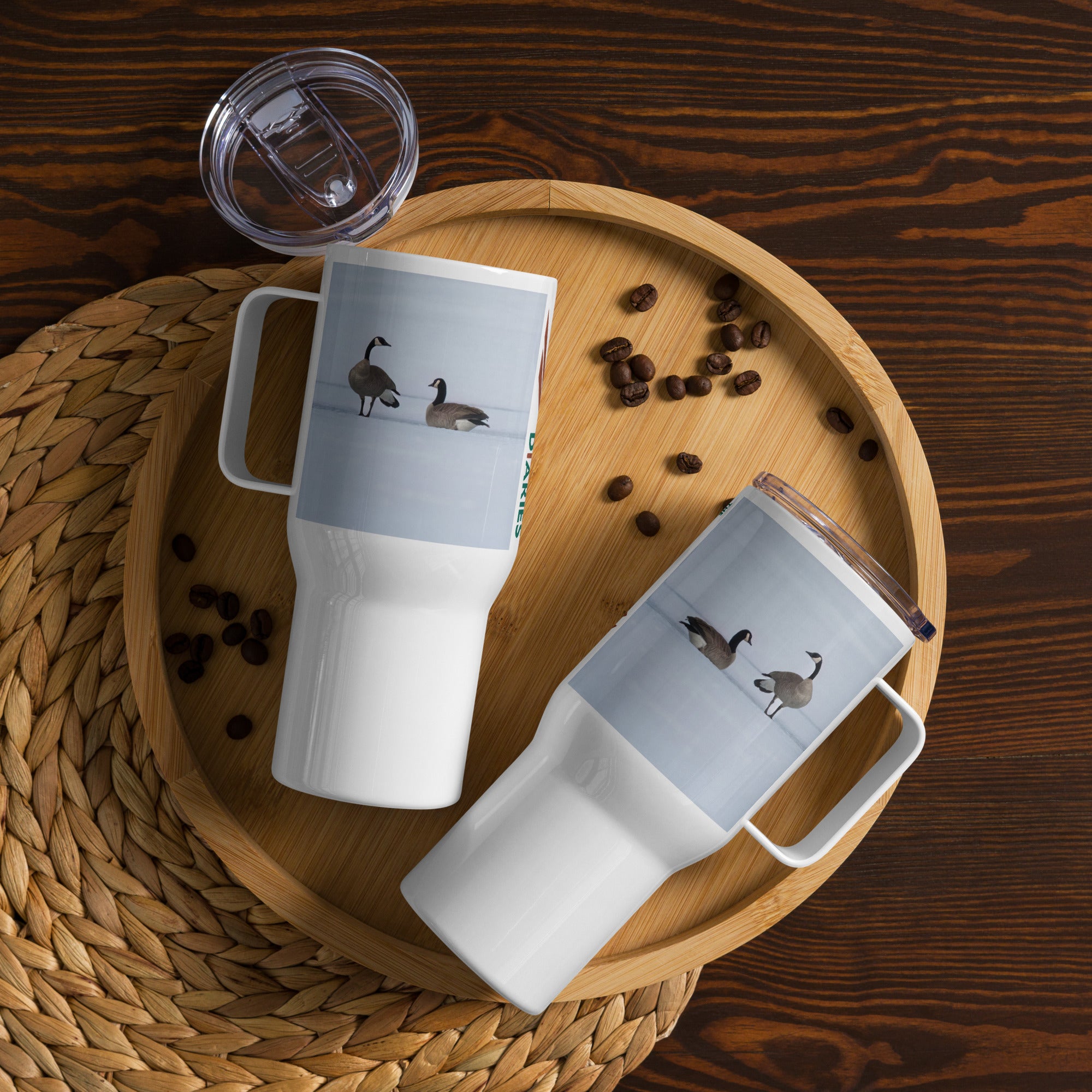 Chase the Beauty of Winter Wildlife with This Travel Mug – A Perfect Blend of Nature and Comfort