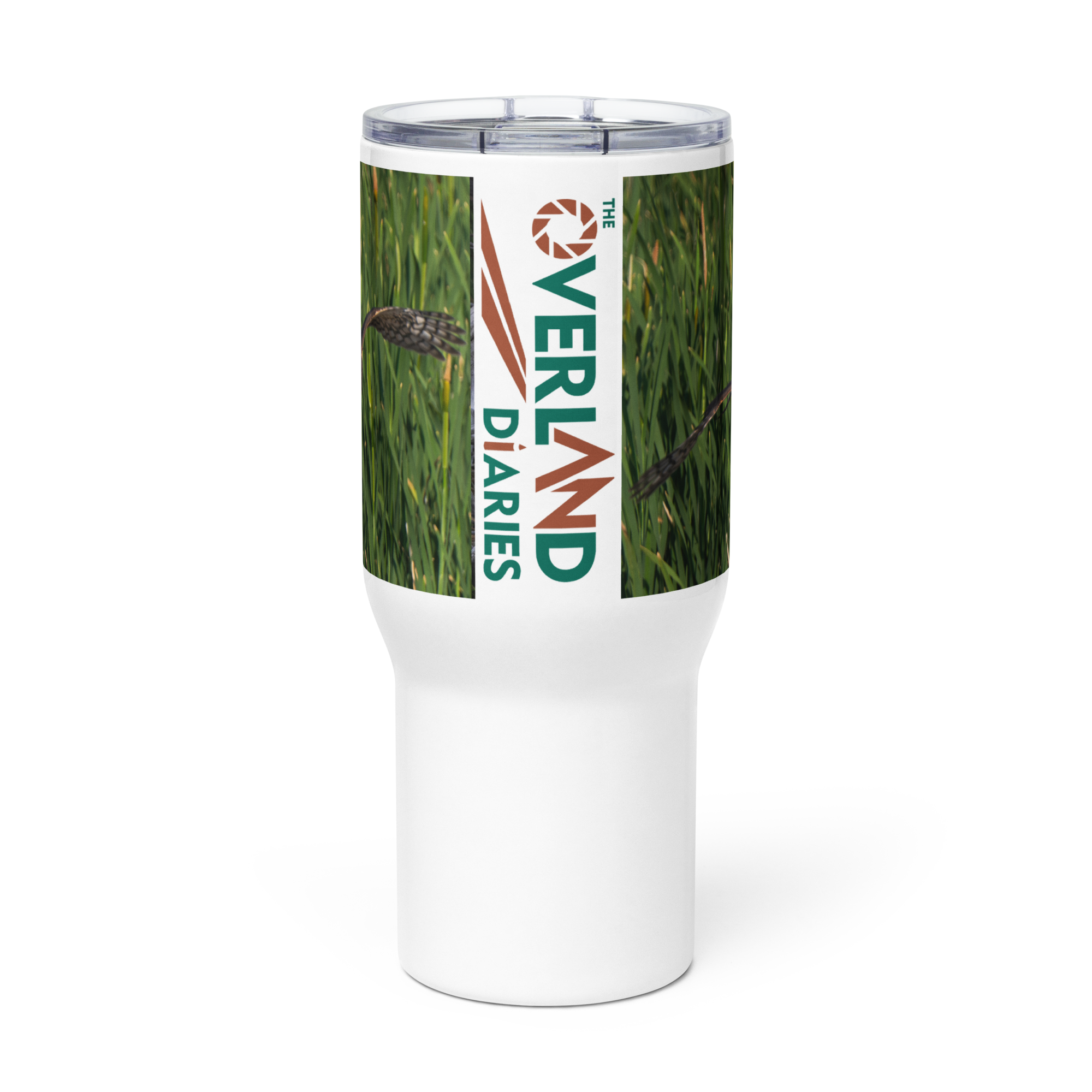 Northern Harrier Travel mug with a handle
