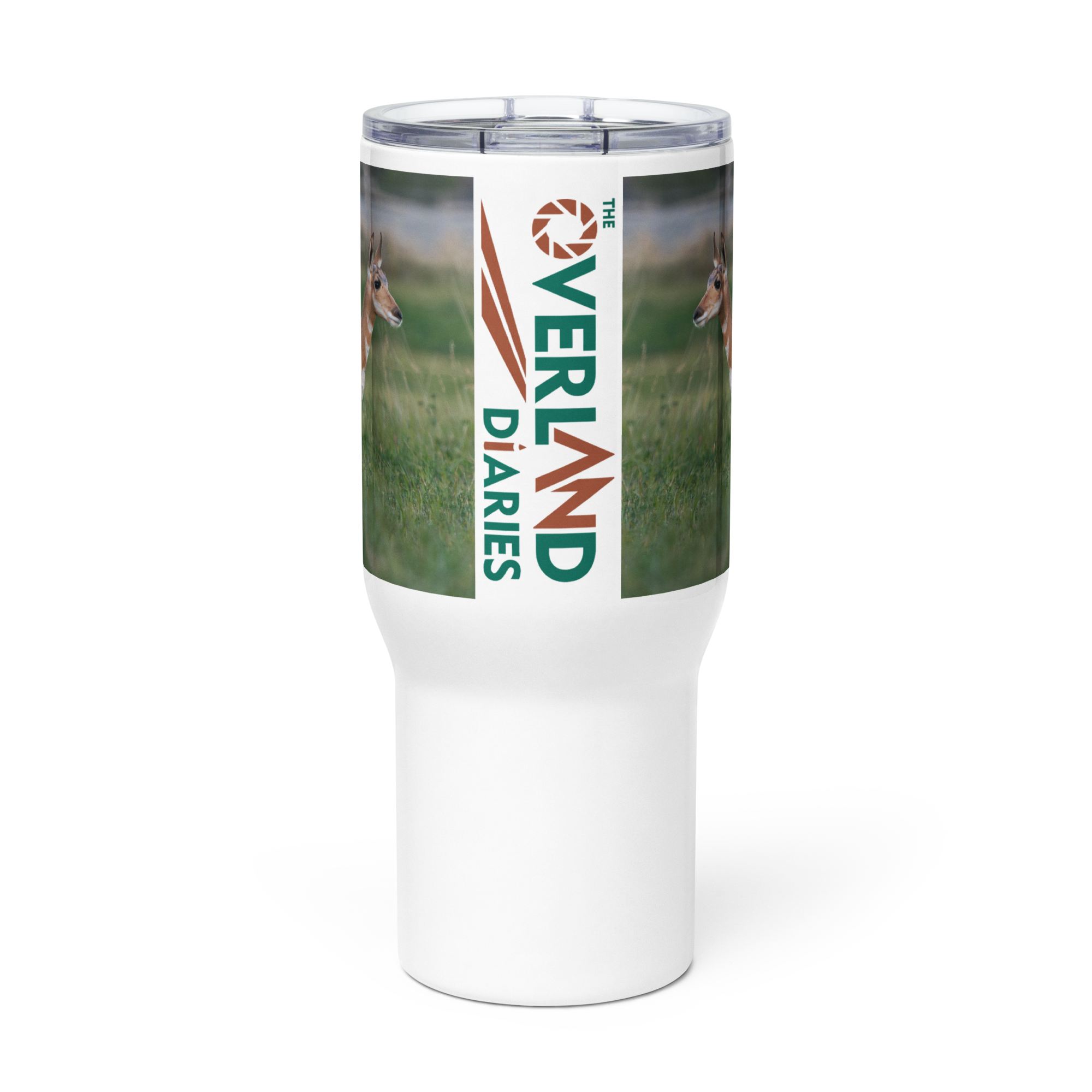 Pronghorn Travel mug with a handle