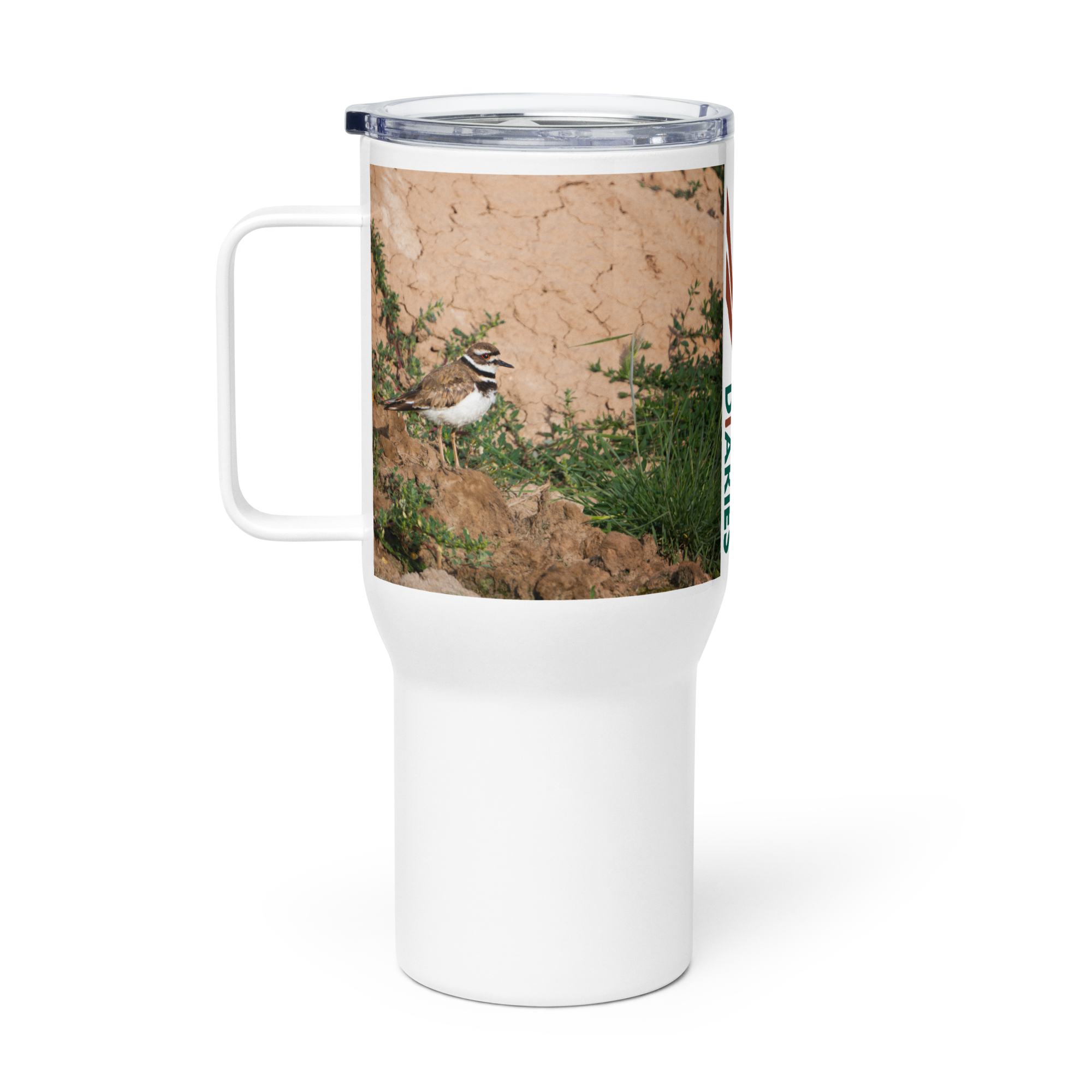 Killdeer Travel mug with a handle