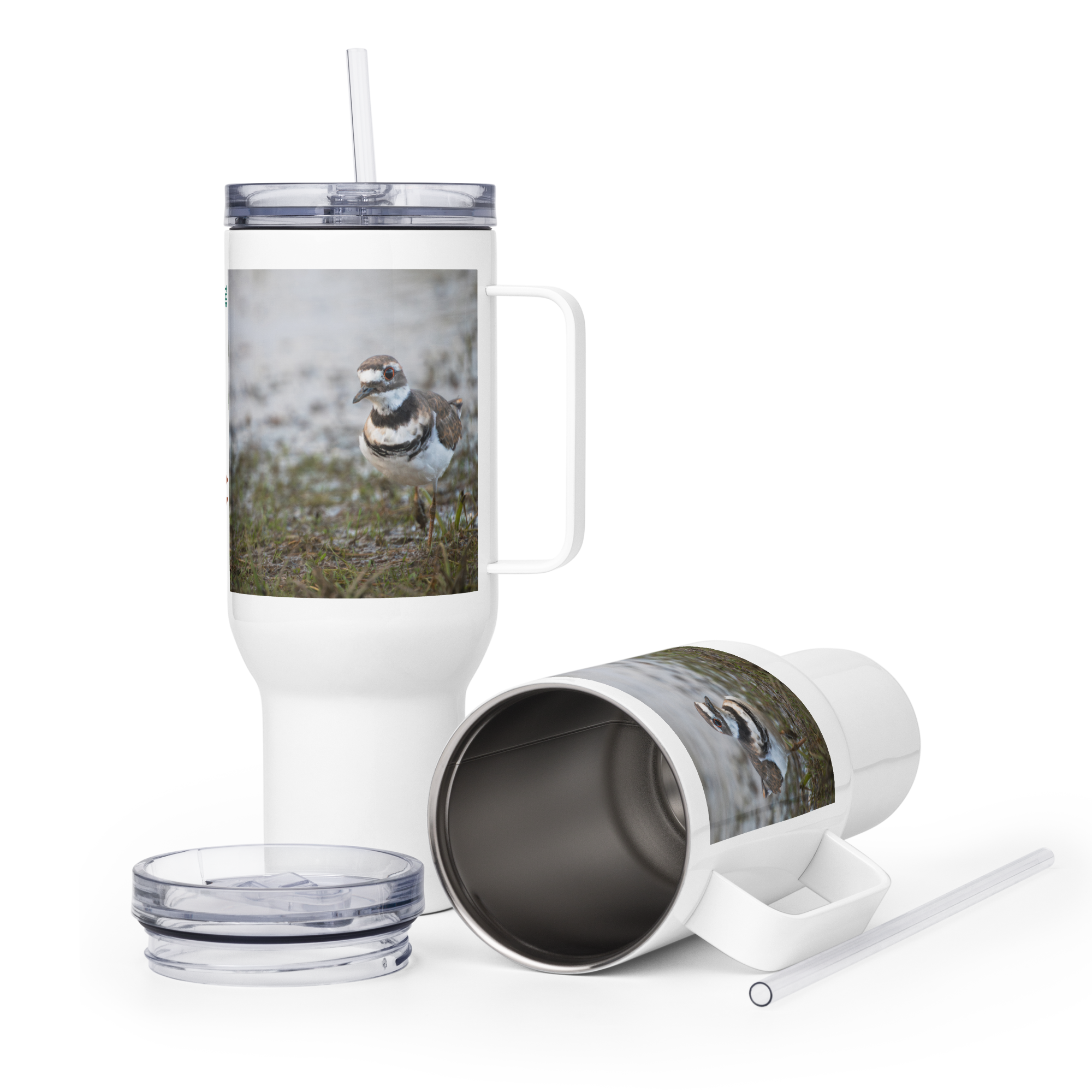 Killdeer Travel mug with a handle