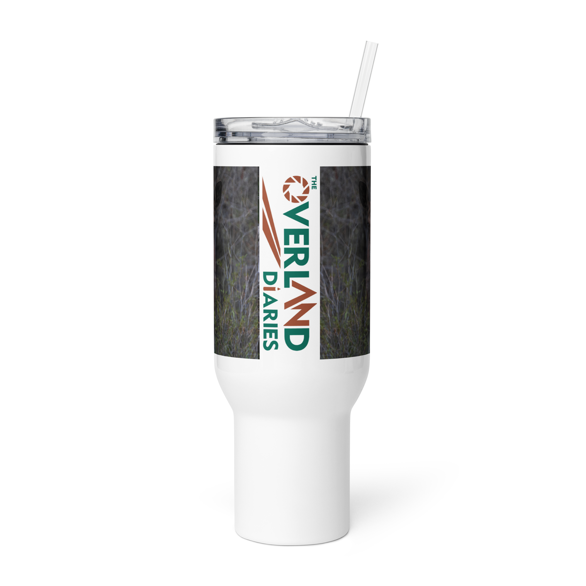 Moose Travel mug with a handle