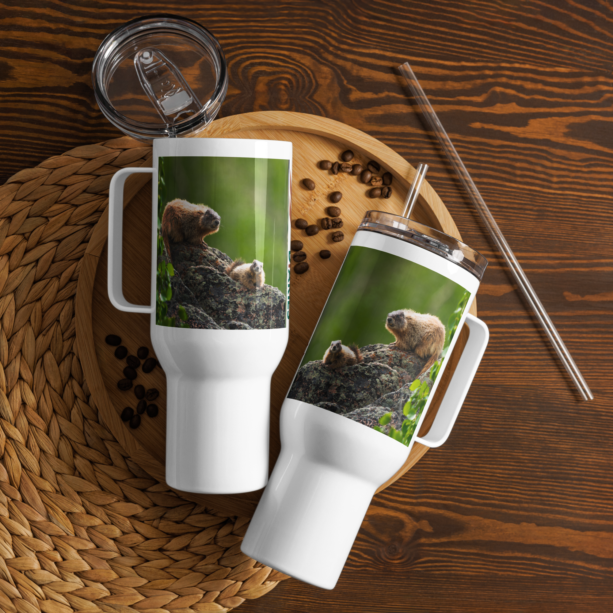 Marmot Travel mug with a handle