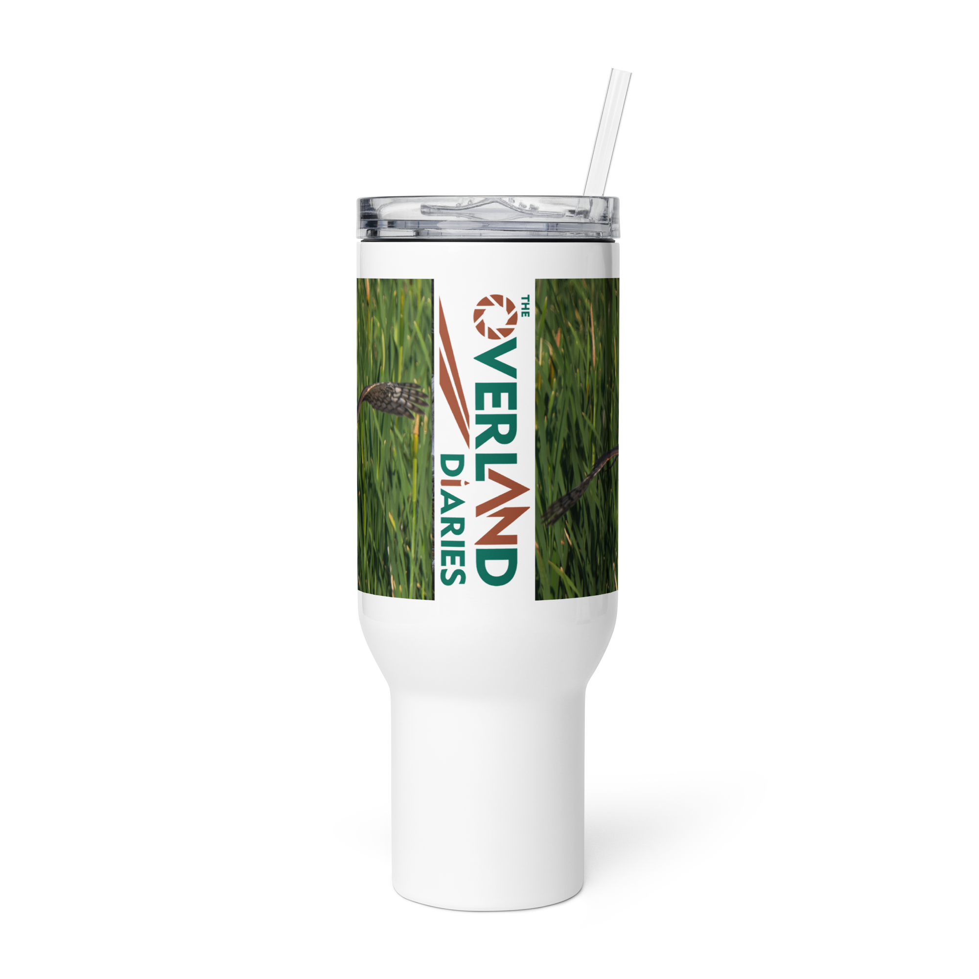 Northern Harrier Travel mug with a handle