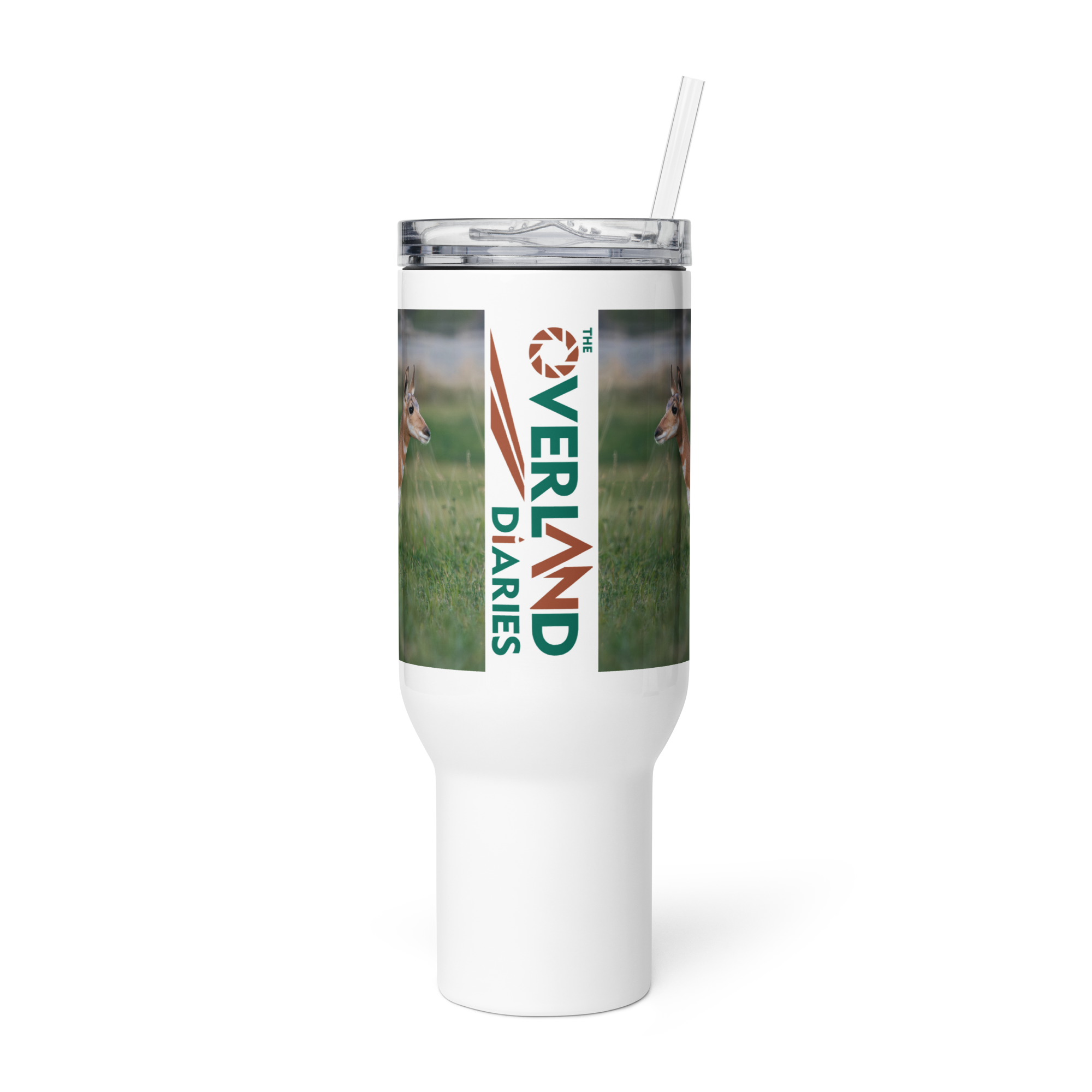 Pronghorn Travel mug with a handle