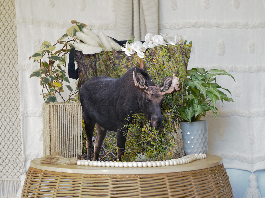 Moose Large Tote Bag