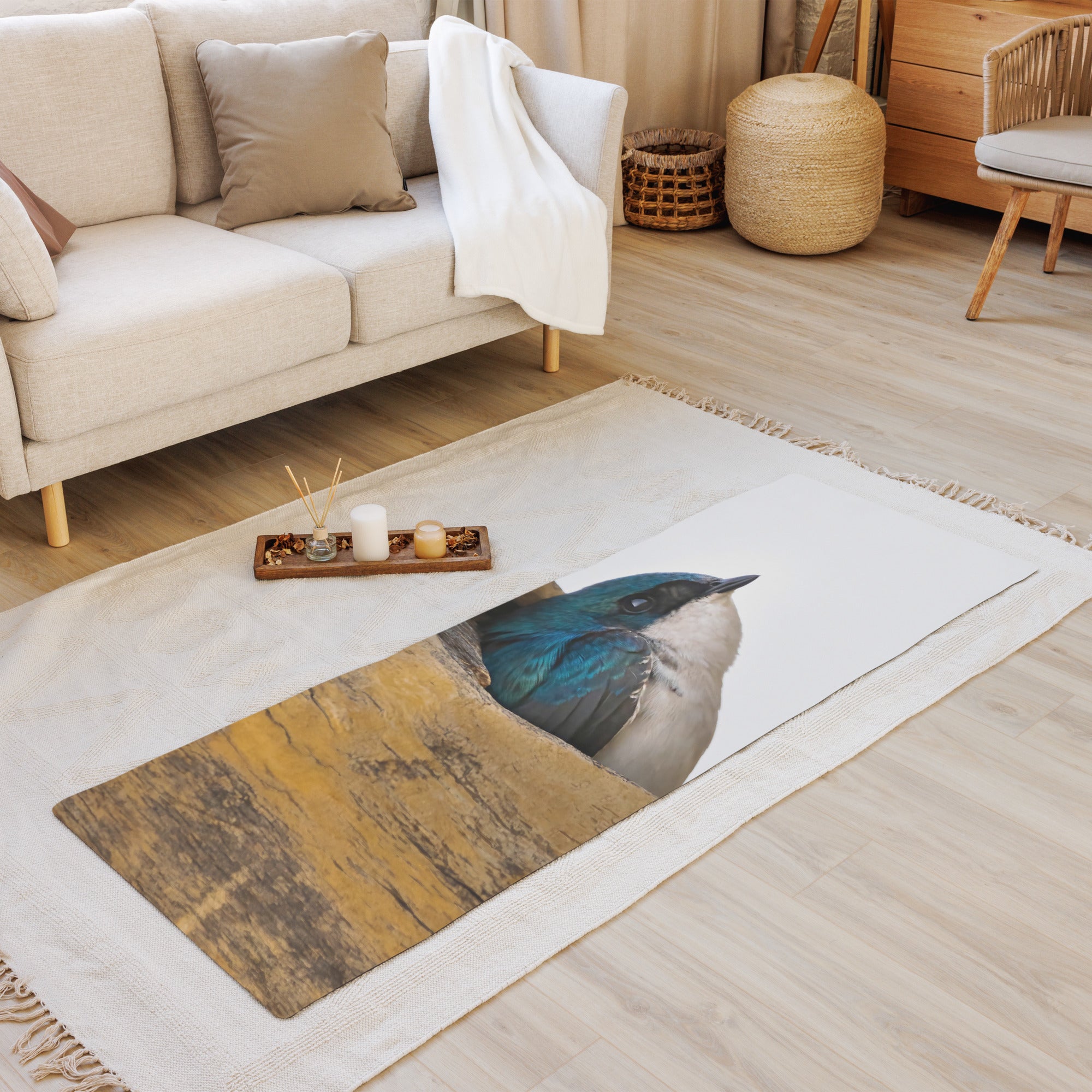 Tree Swallow Yoga mat