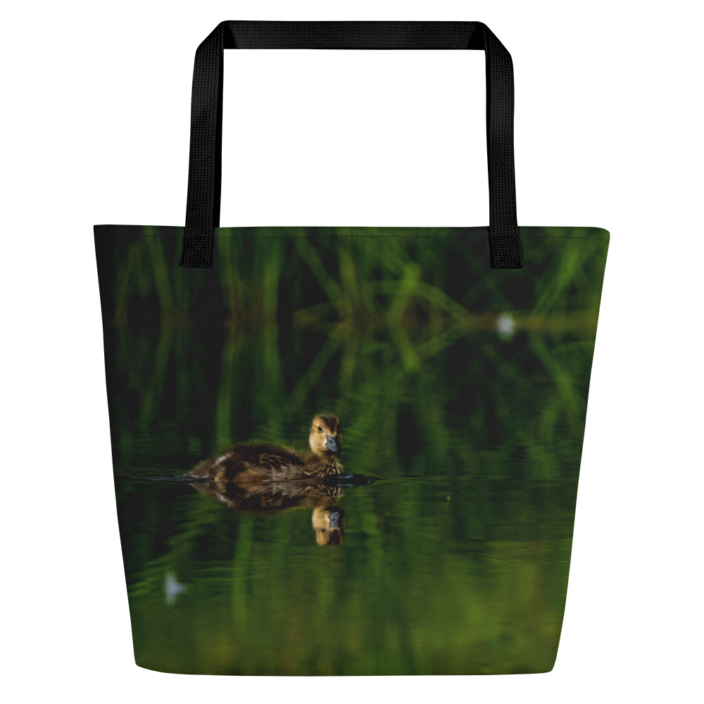 Duckling All-Over Print Large Tote Bag - The Overland Diaries