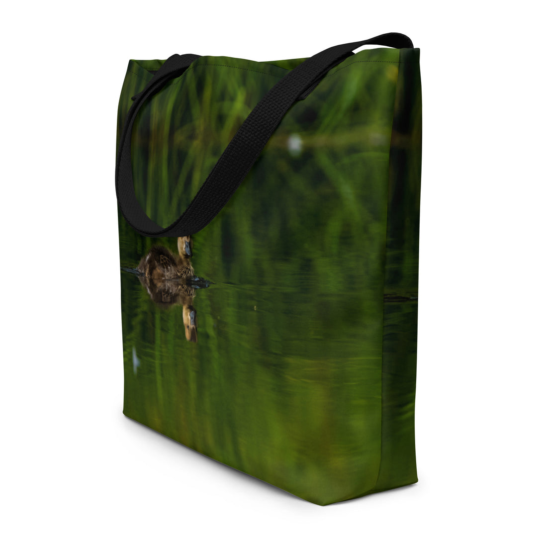 Duckling All-Over Print Large Tote Bag - The Overland Diaries
