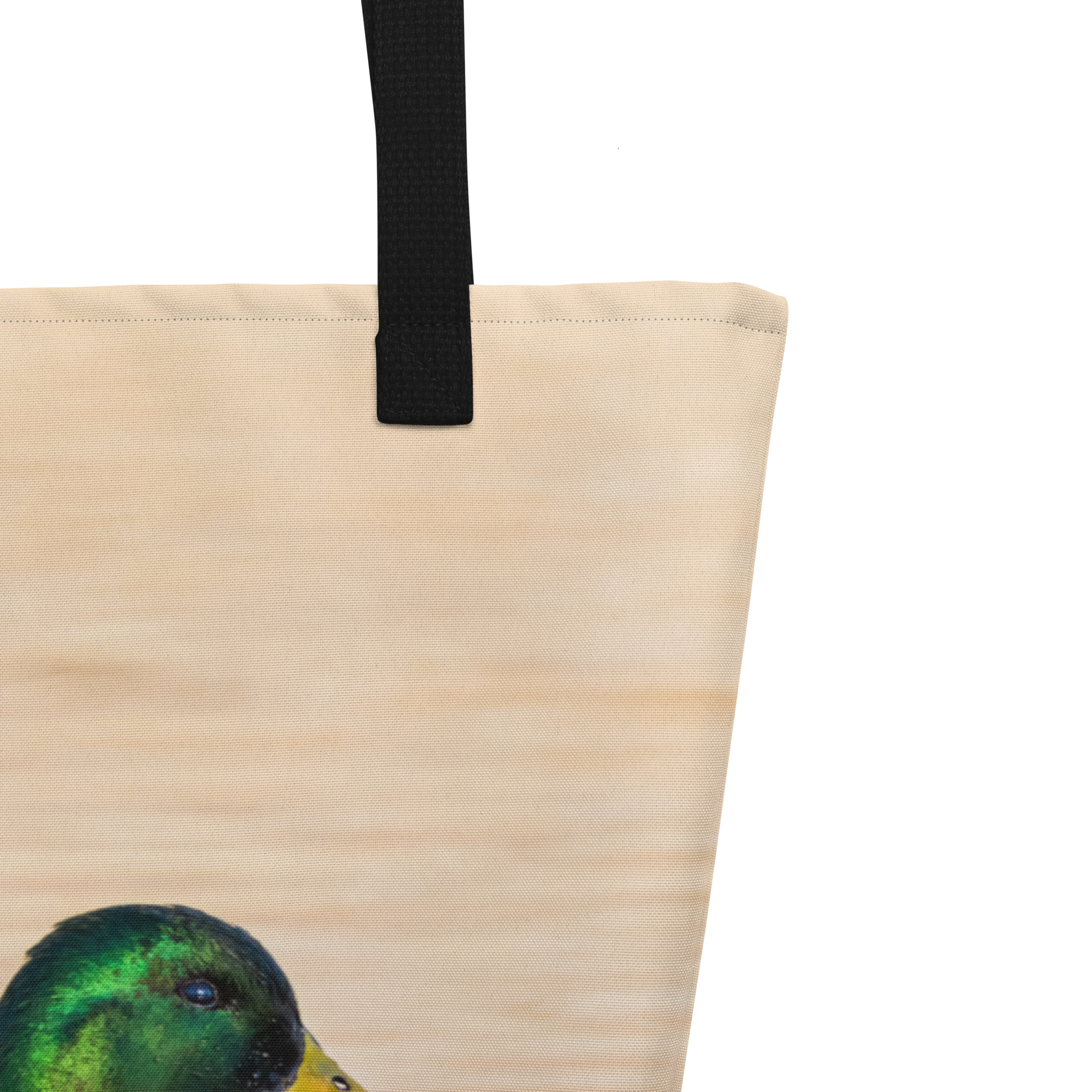 Mallard Duck All-Over Print Large Tote Bag - The Overland Diaries