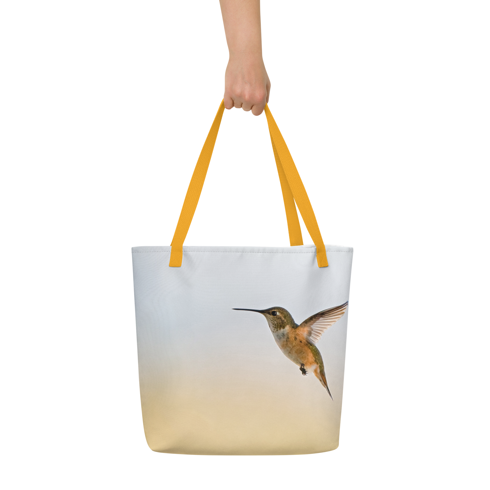 Hummingbird All-Over Print Large Tote Bag - The Overland Diaries