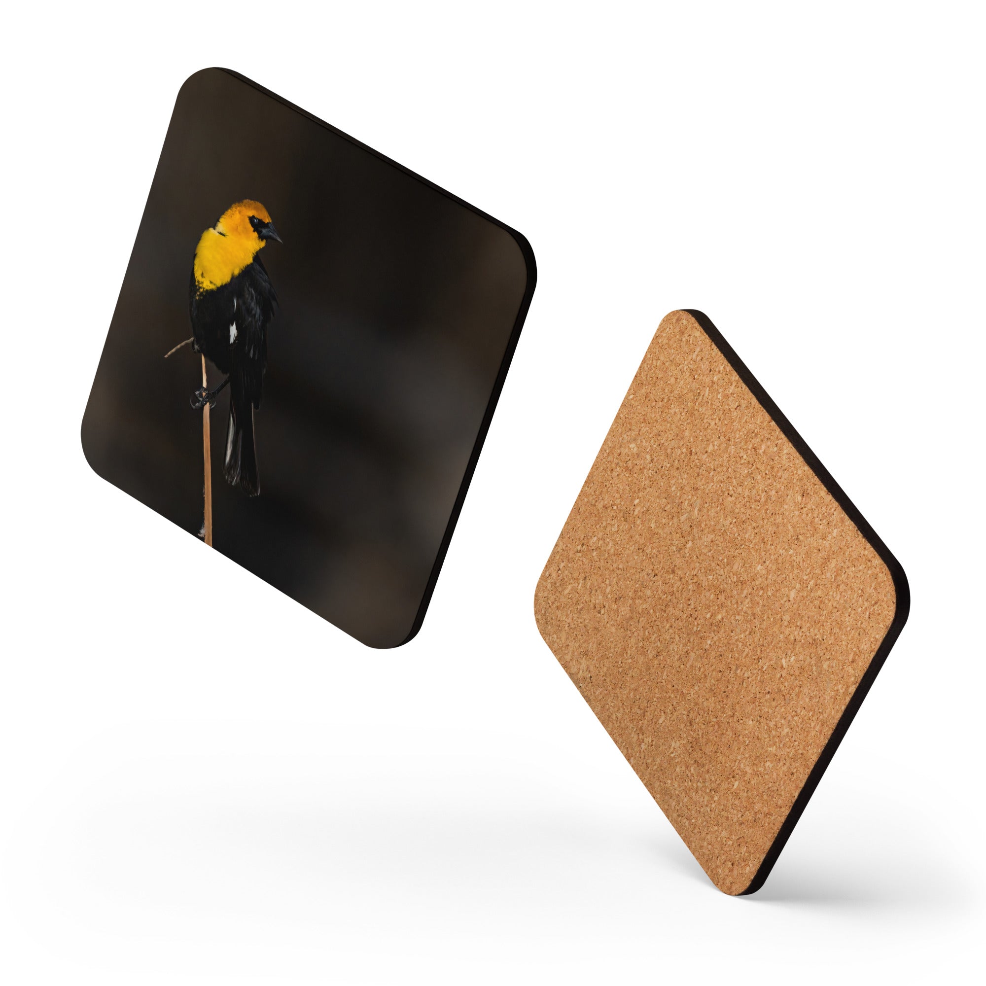 Home Decor Bird Related Cork-Back Coaster - The Overland Diaries