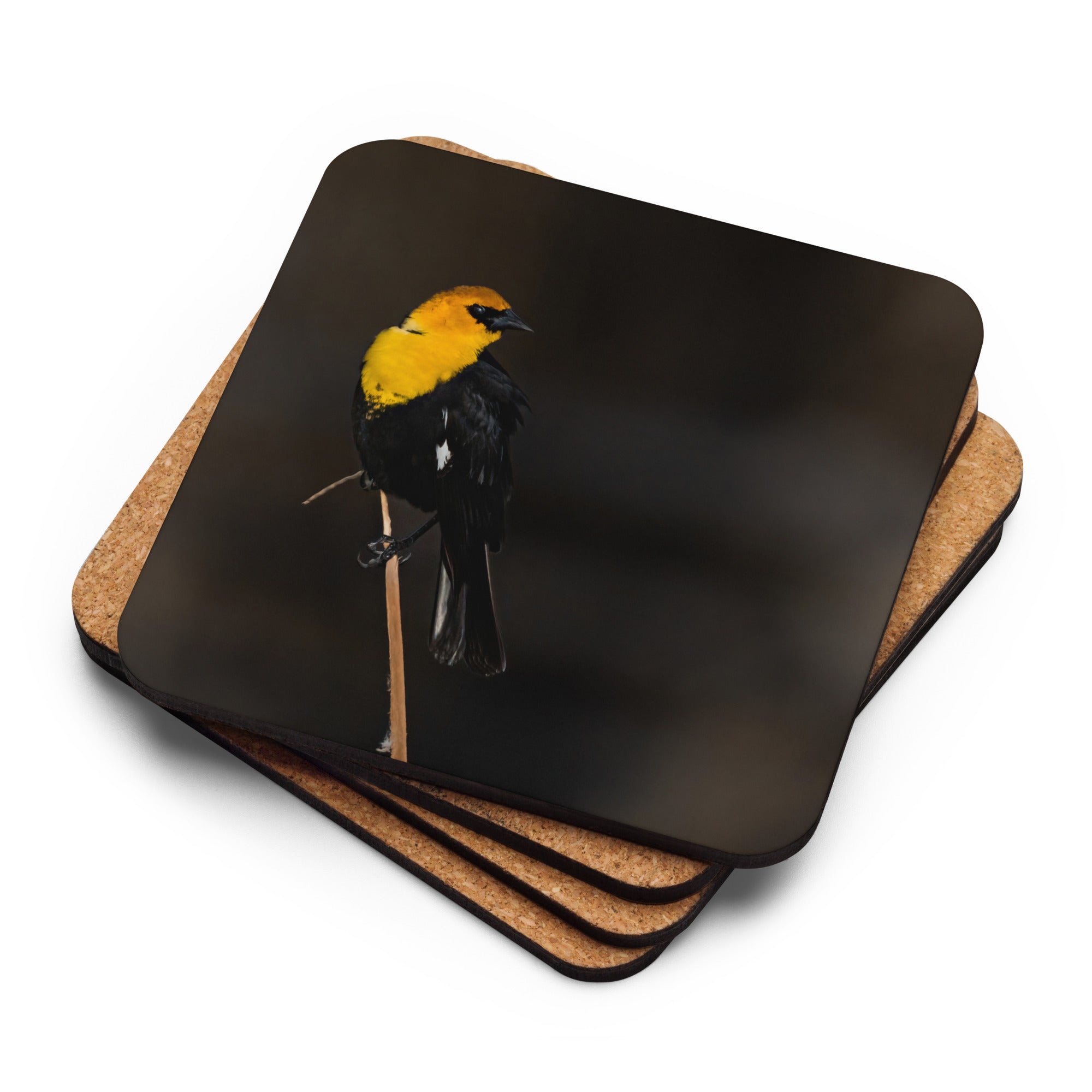 Home Decor Bird Related Cork-Back Coaster - The Overland Diaries