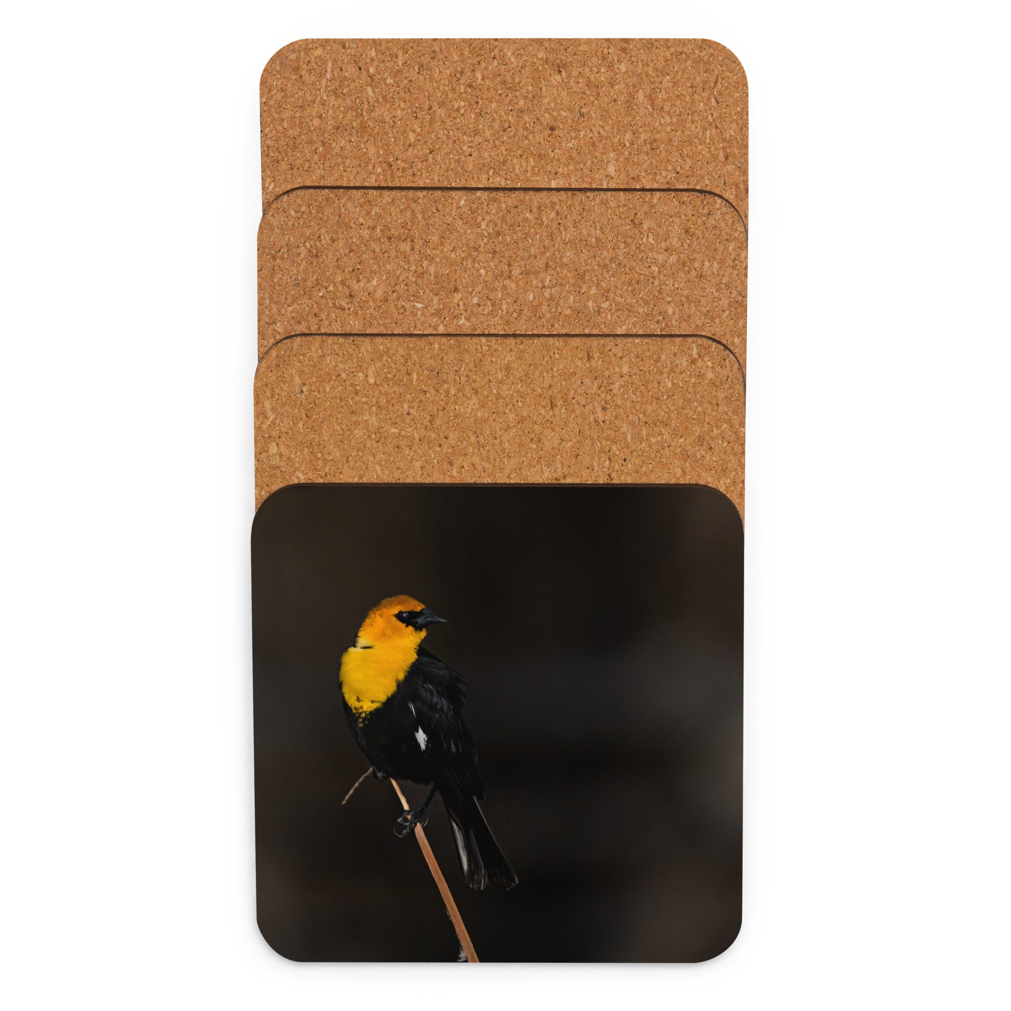 Home Decor Bird Related Cork-Back Coaster - The Overland Diaries