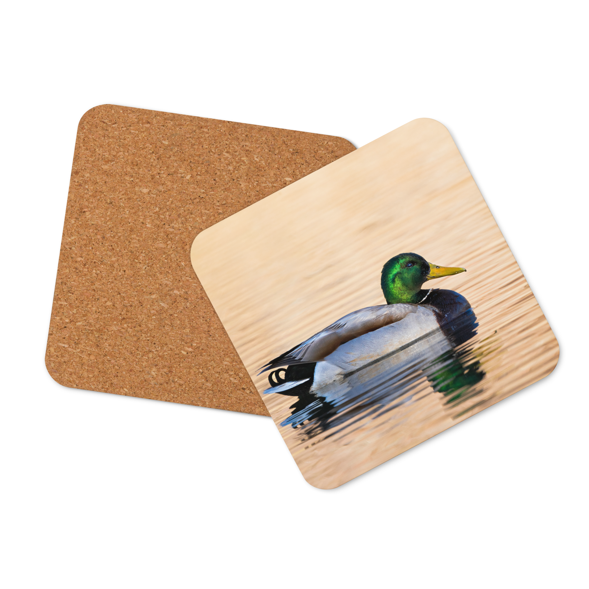 Home Decor Wildlife Cork-Back Coaster - The Overland Diaries