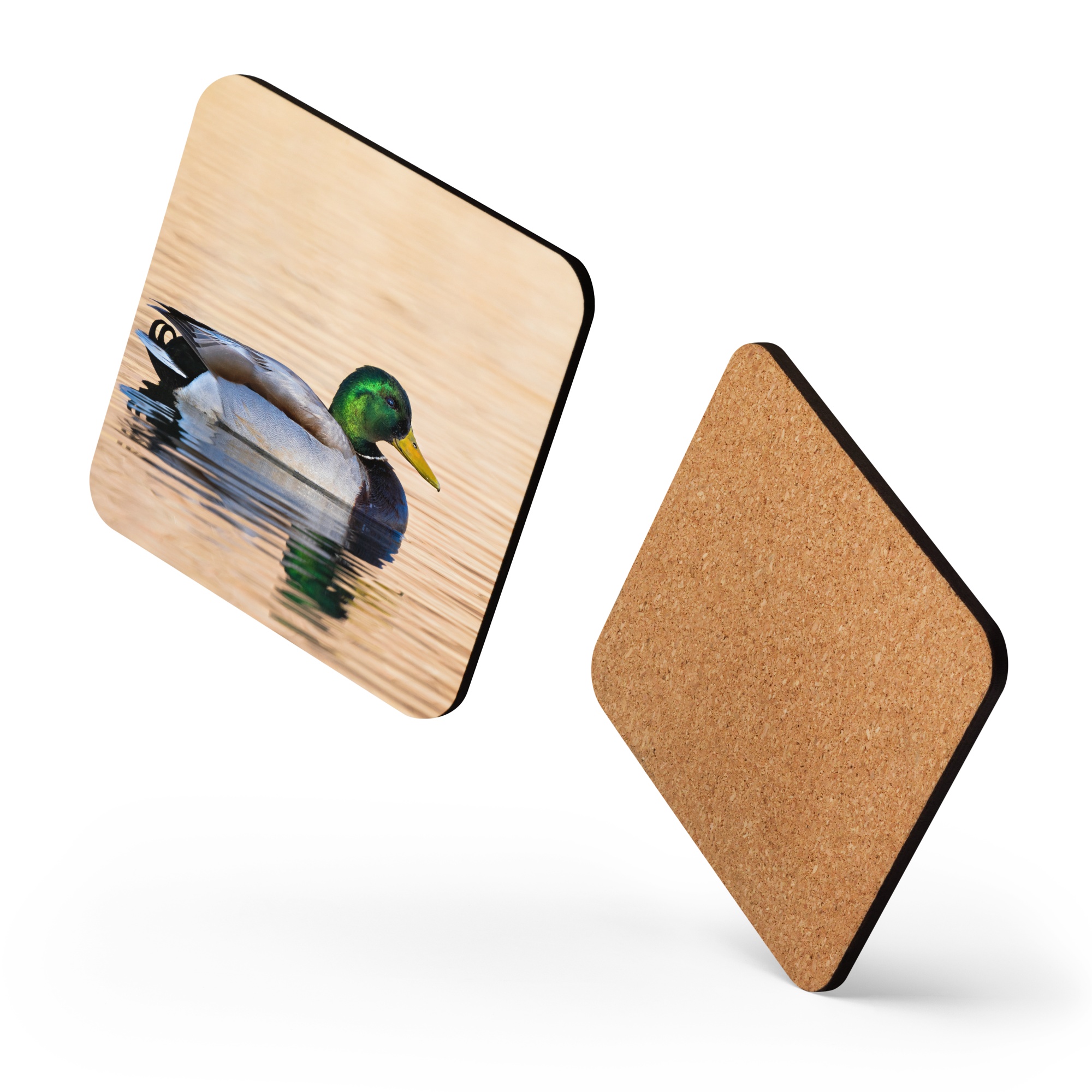 Home Decor Wildlife Cork-Back Coaster - The Overland Diaries