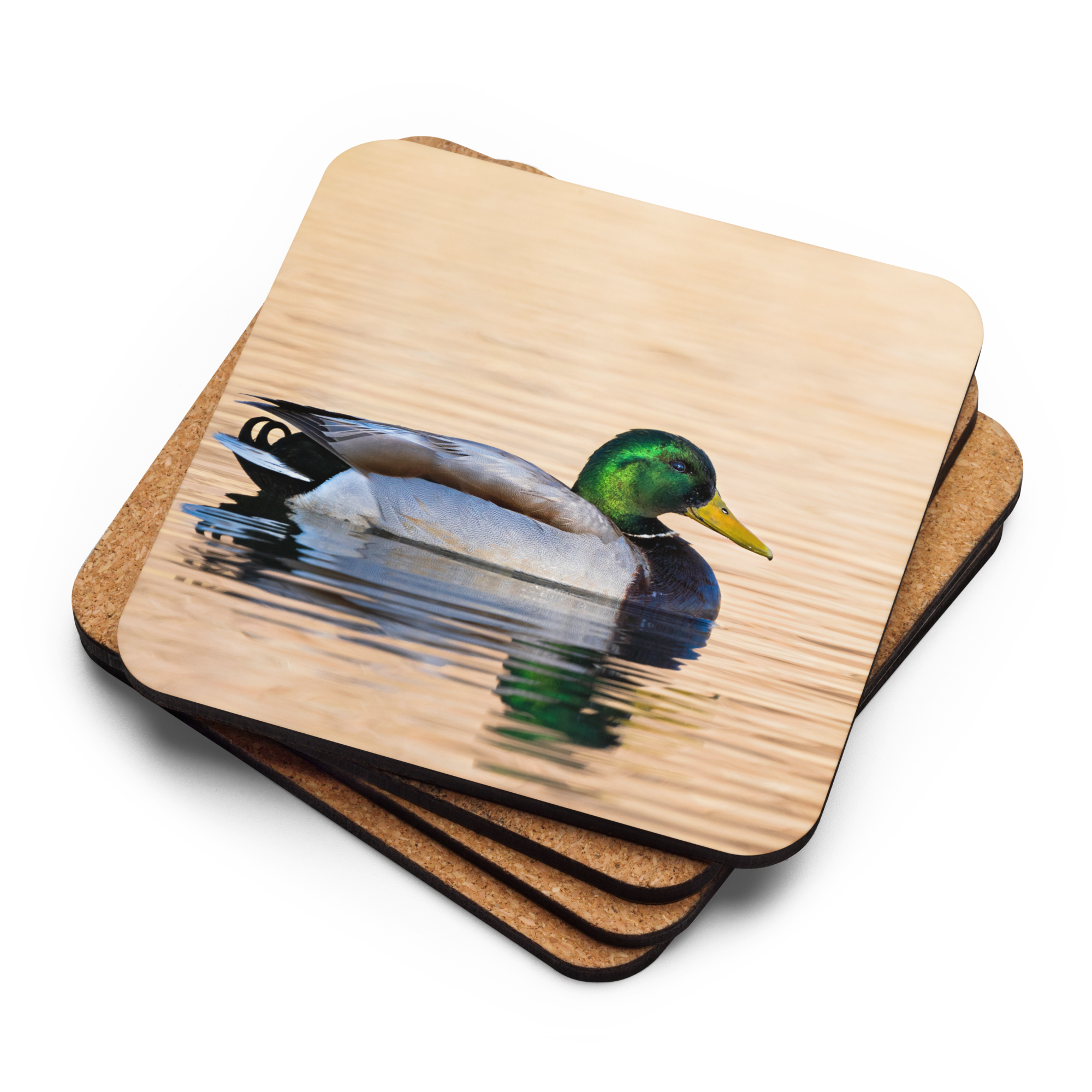 Home Decor Wildlife Cork-Back Coaster - The Overland Diaries