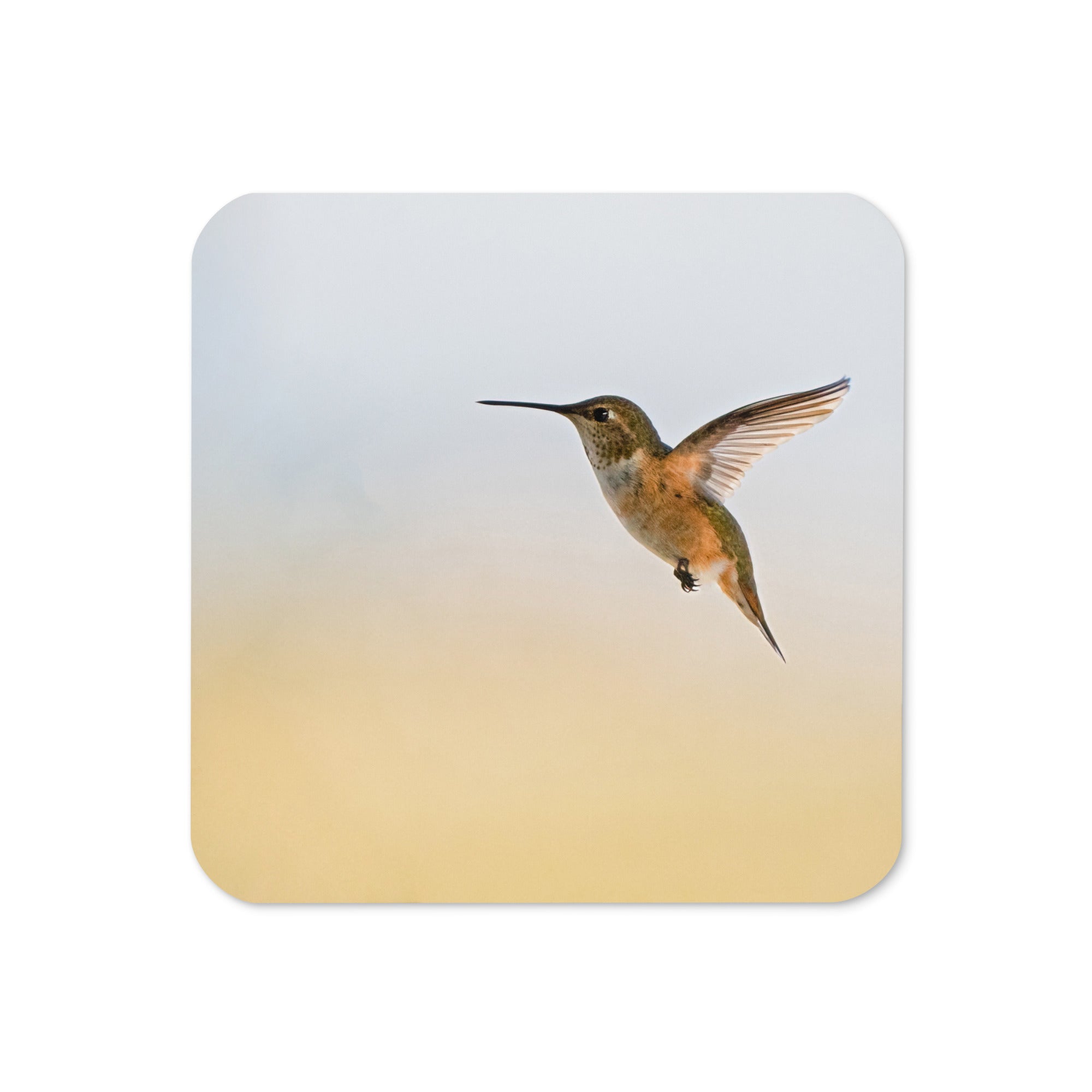 Hummingbird Cork-Back Coaster - The Overland Diaries