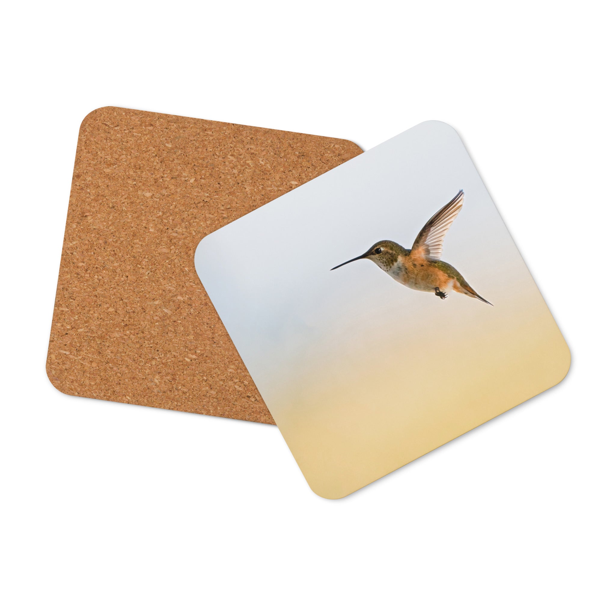Hummingbird Cork-Back Coaster - The Overland Diaries