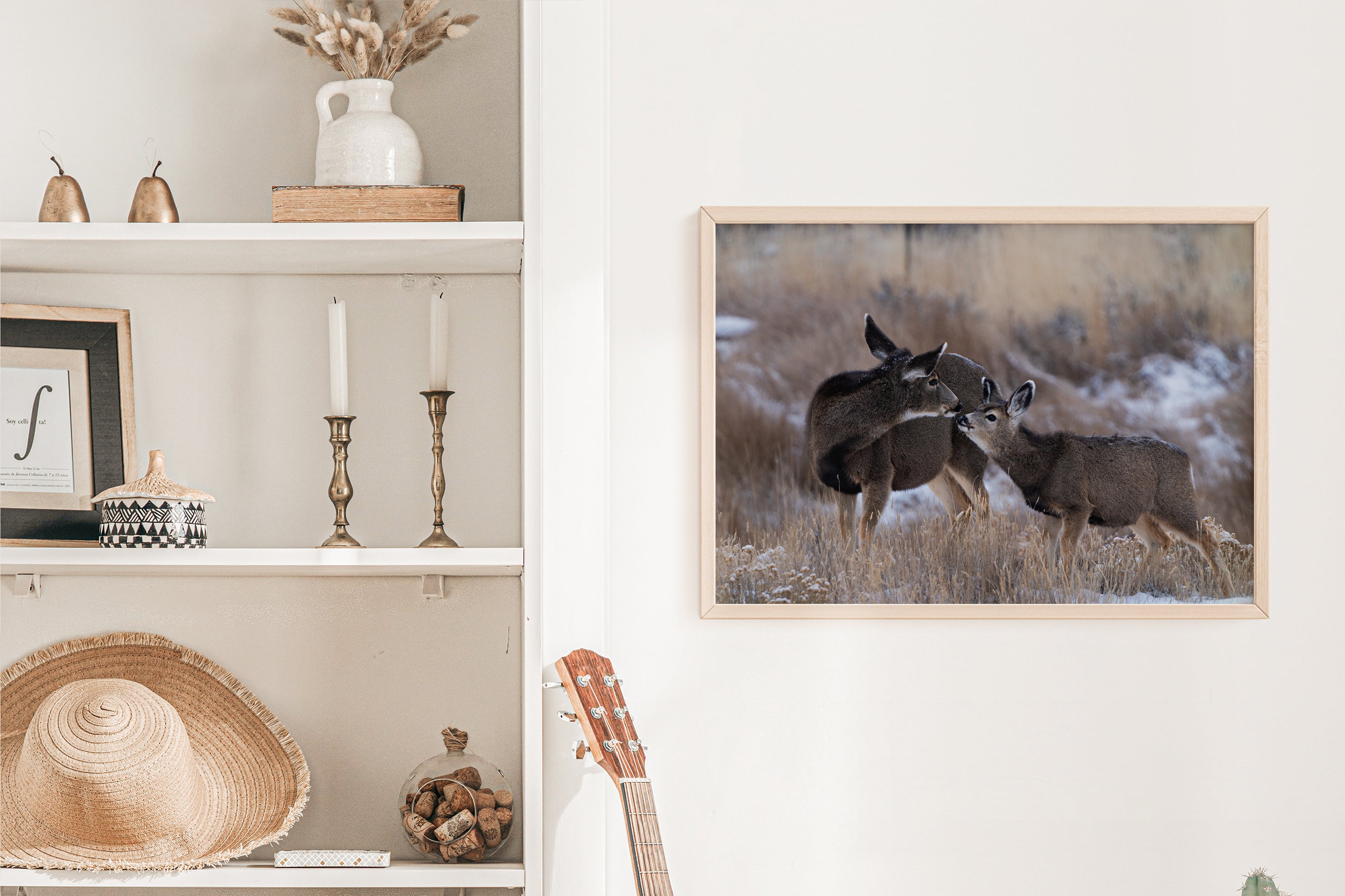 Mamma Deer Kissing Fawn. - The Overland Diaries