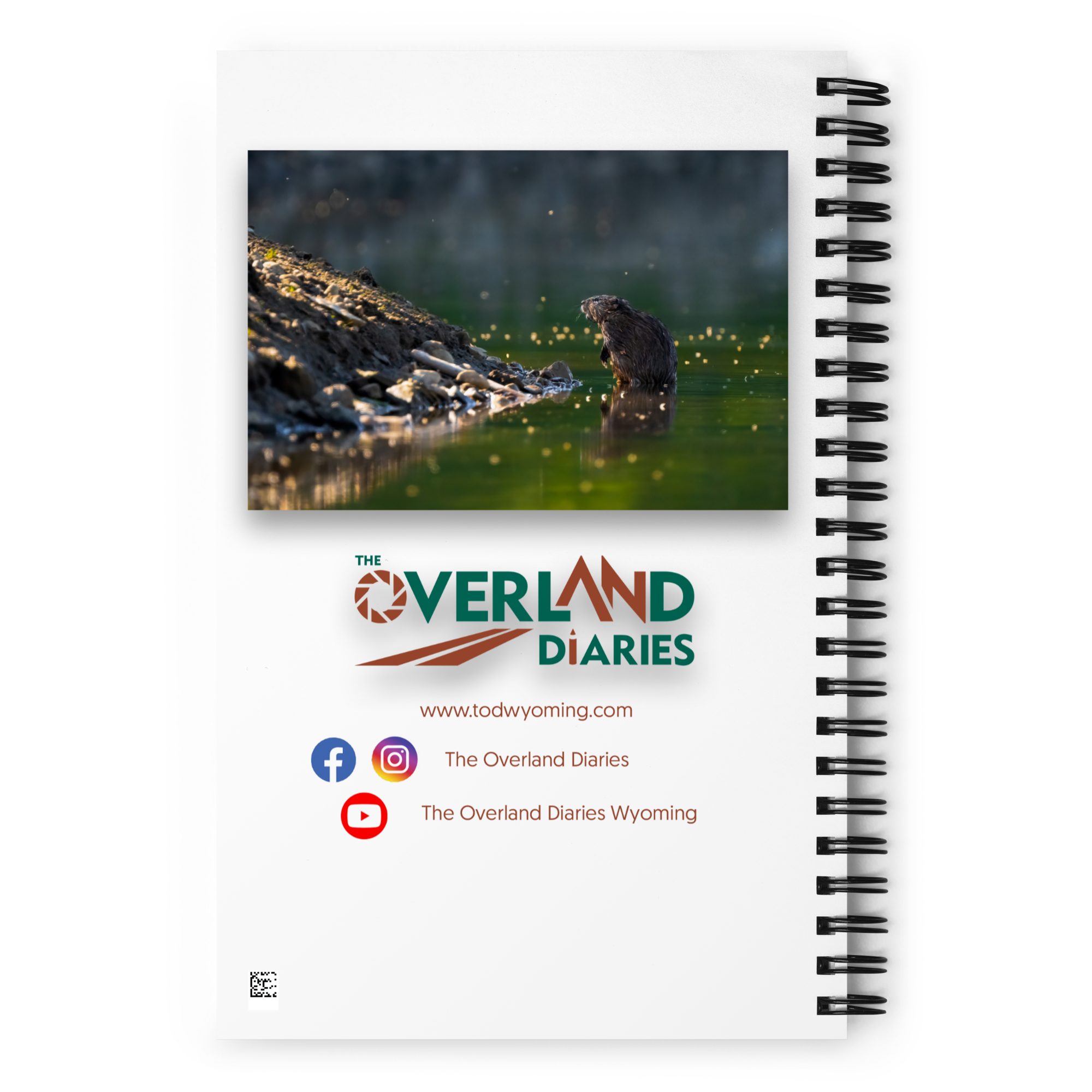 Muskrat Spiral notebook - The Overland Diaries