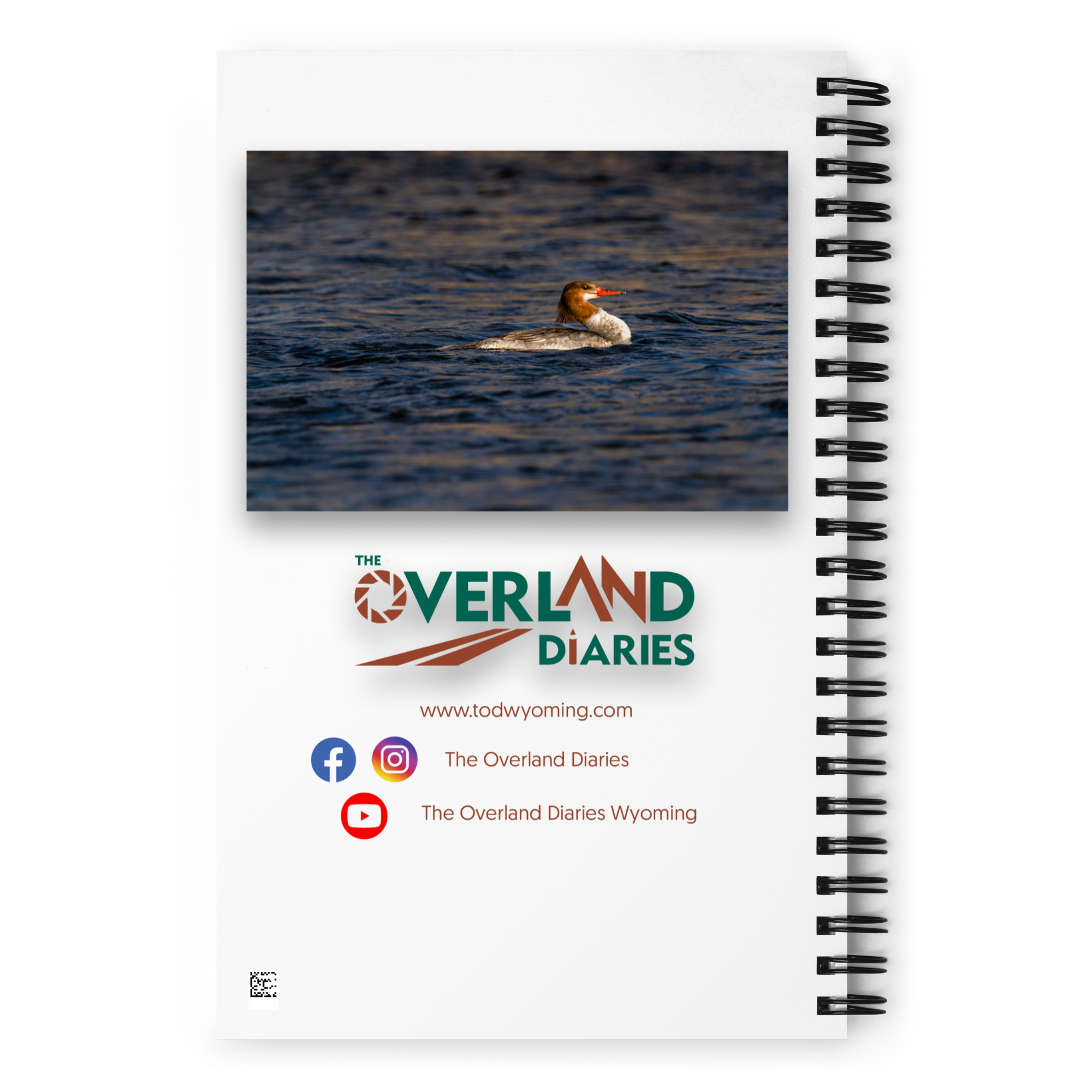 Duck Spiral Notebook - The Overland Diaries