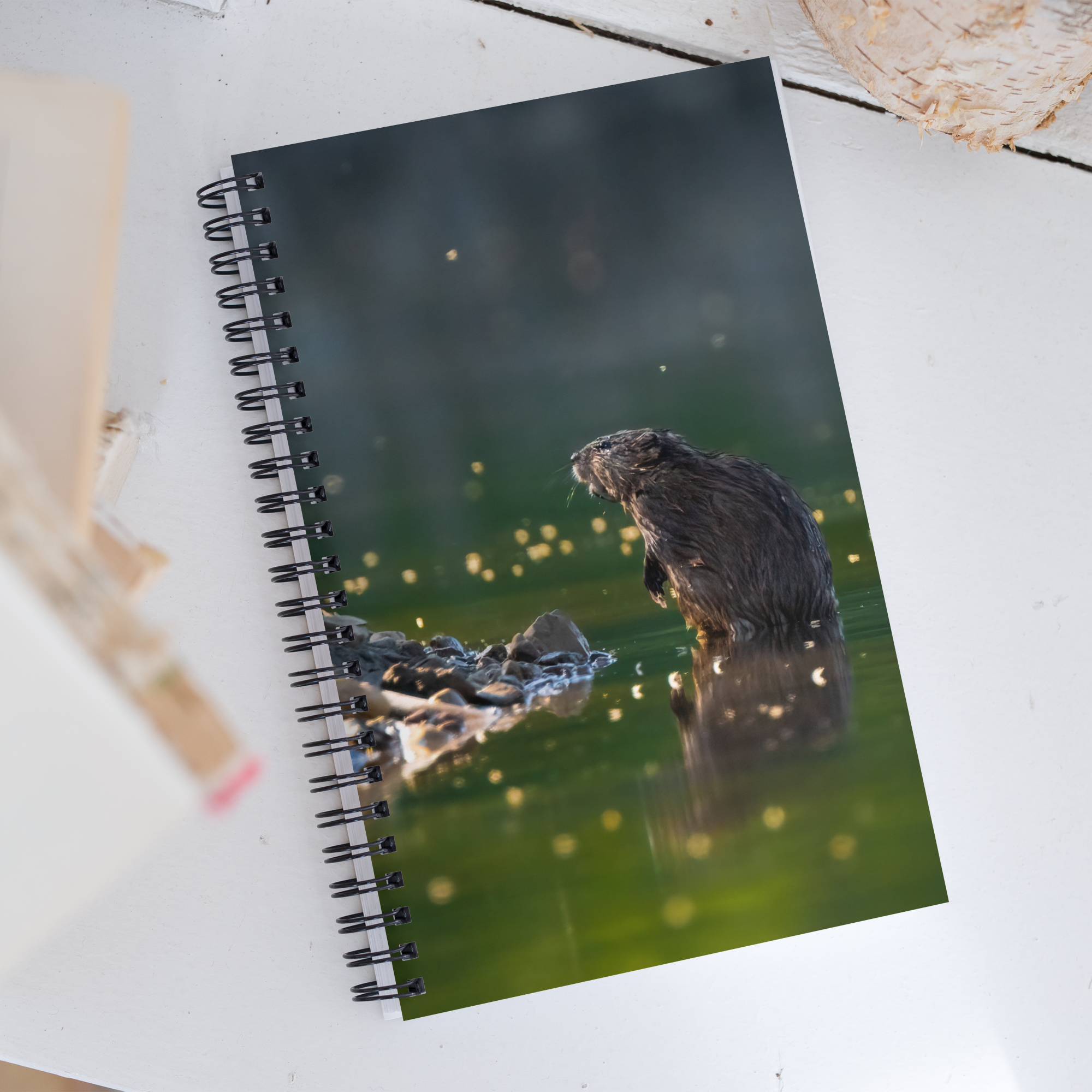 Muskrat Spiral notebook - The Overland Diaries