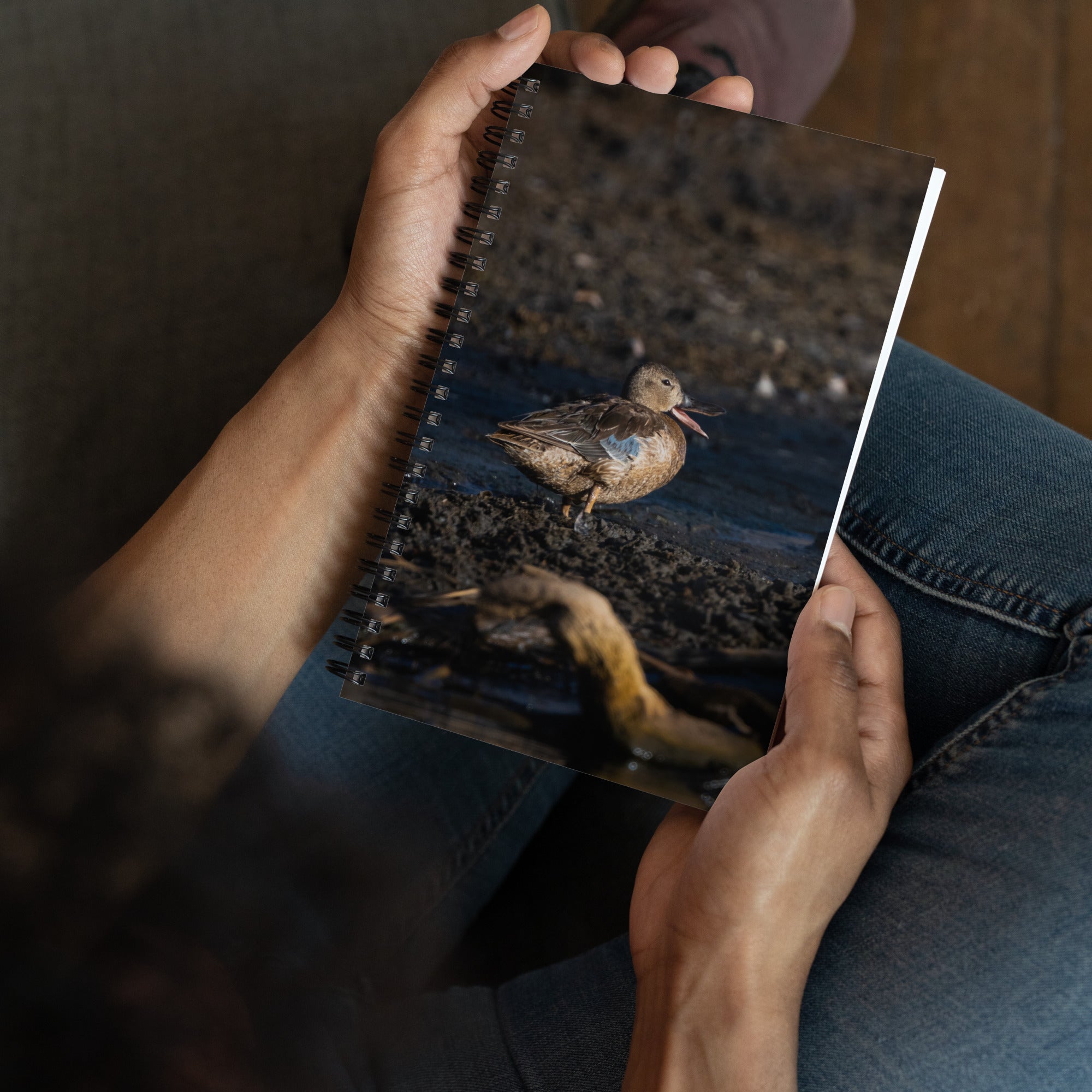 Cinnamon Teal Spiral Spiral Notebook - The Overland Diaries