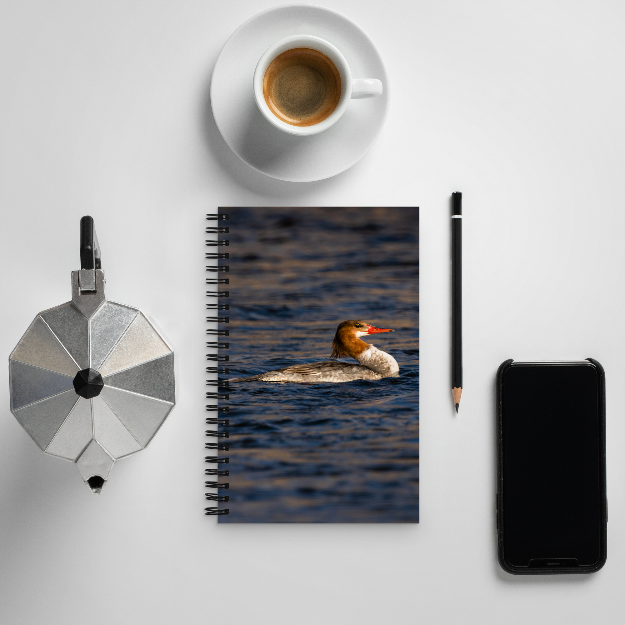 Duck Spiral Notebook - The Overland Diaries