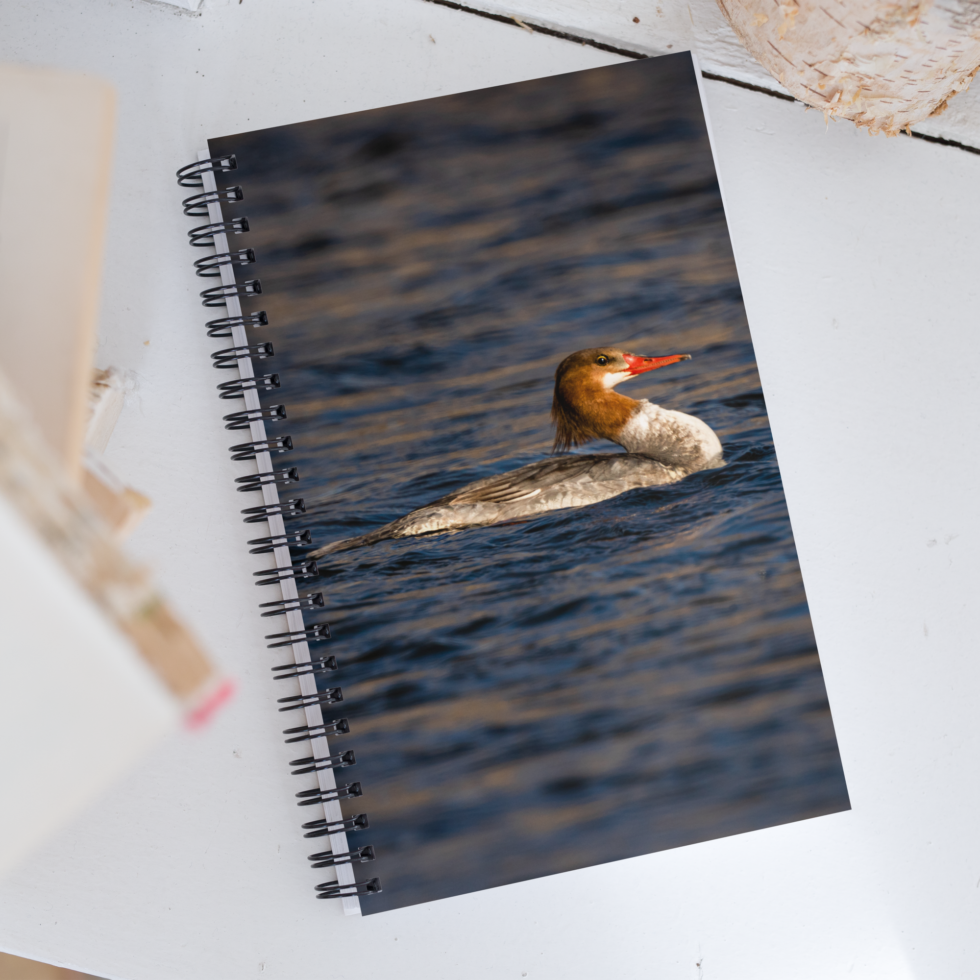 Duck Spiral Notebook - The Overland Diaries