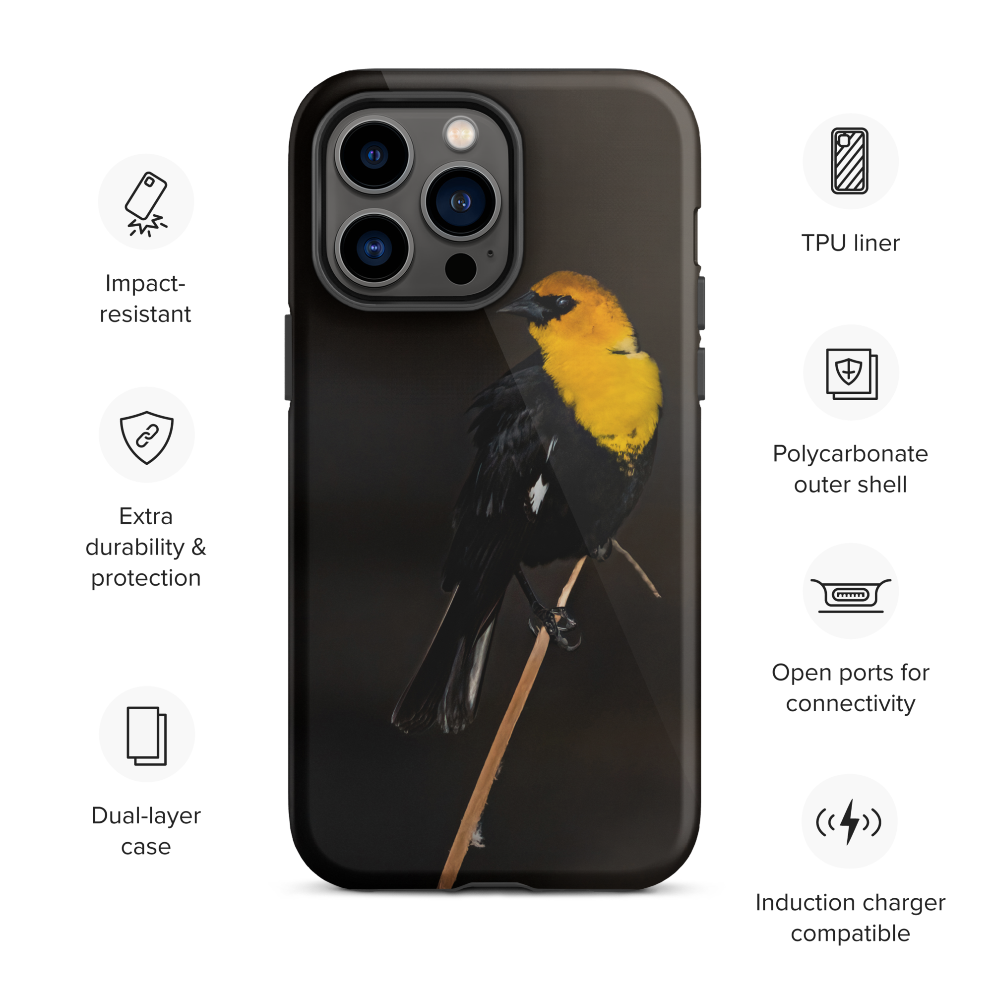 Yellow Headed Tough Case for iPhone® - The Overland Diaries