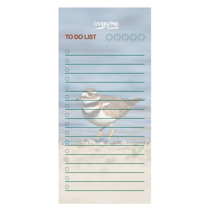 Scurrying Killdeer Notepad