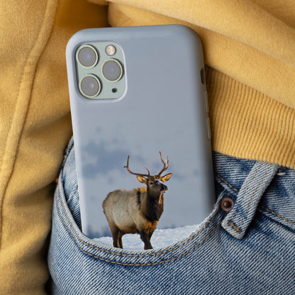 Elk in the Winter Tough Case for iPhone®