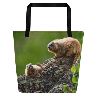 Marmot All-Over Print Large Tote Bag
