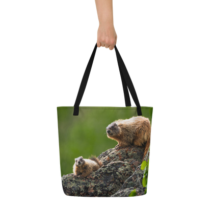 Marmot All-Over Print Large Tote Bag