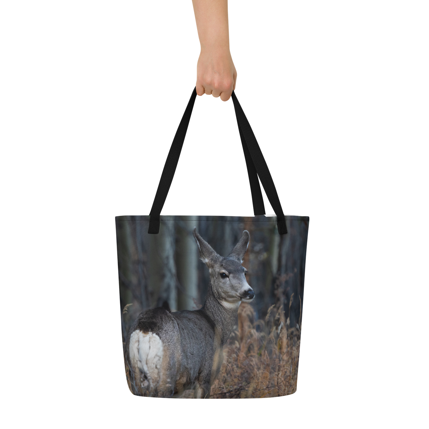 Deer  Large Tote Bag