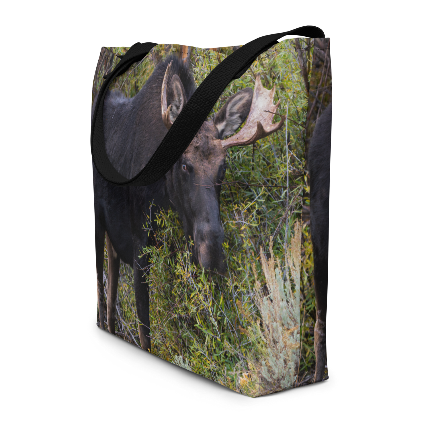 Moose Large Tote Bag