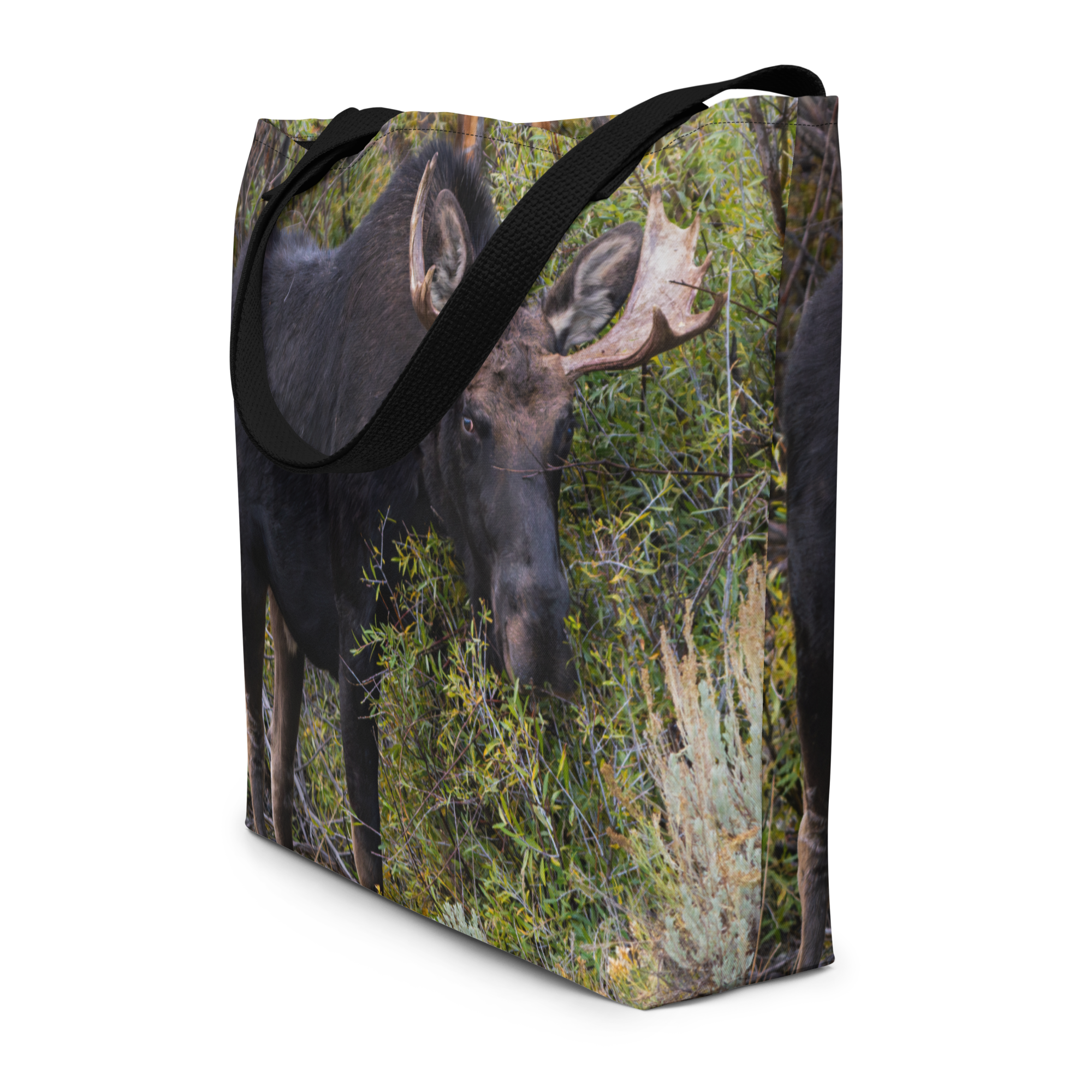 Moose Large Tote Bag
