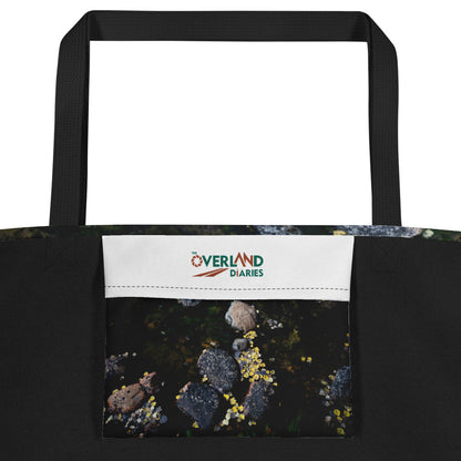 Fall Leaves All-Over Print Large Tote Bag