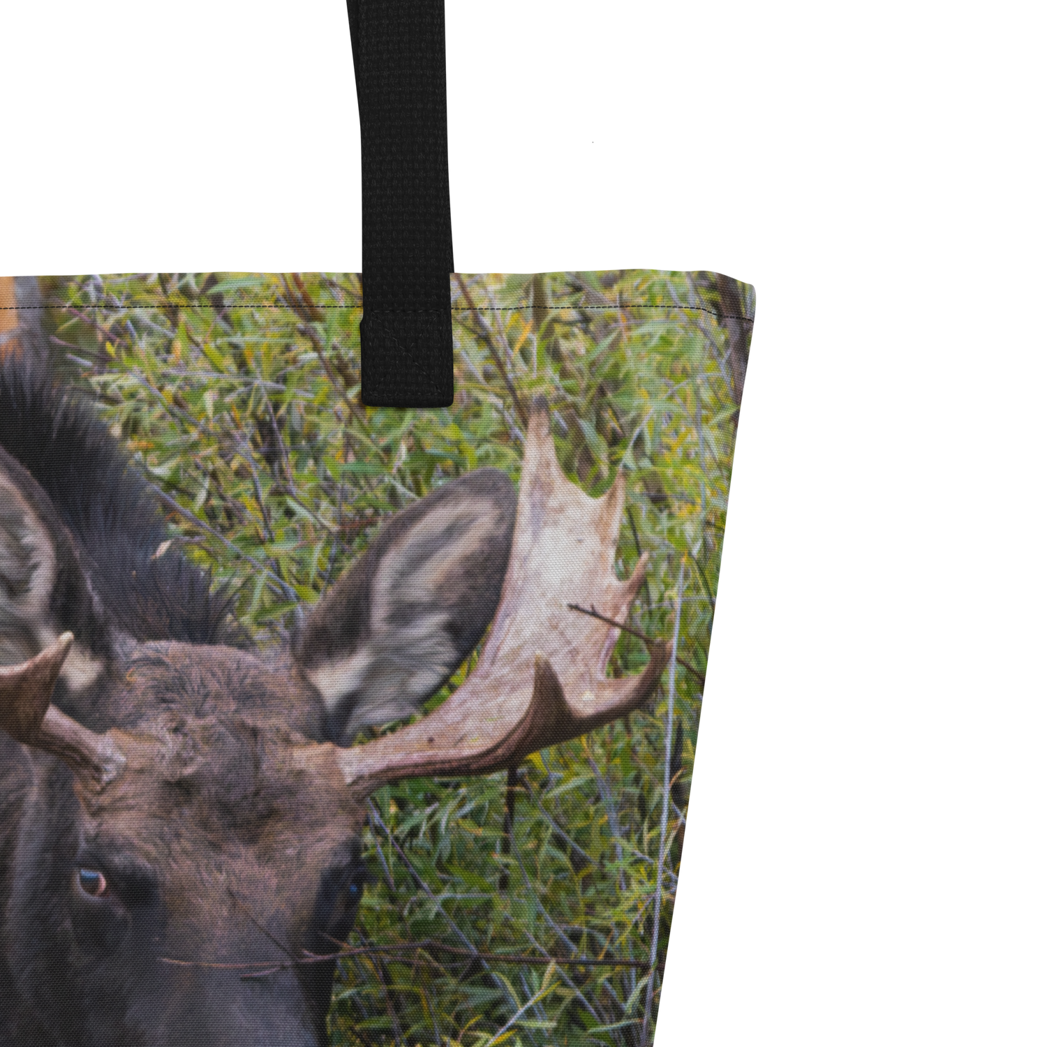 Moose Large Tote Bag
