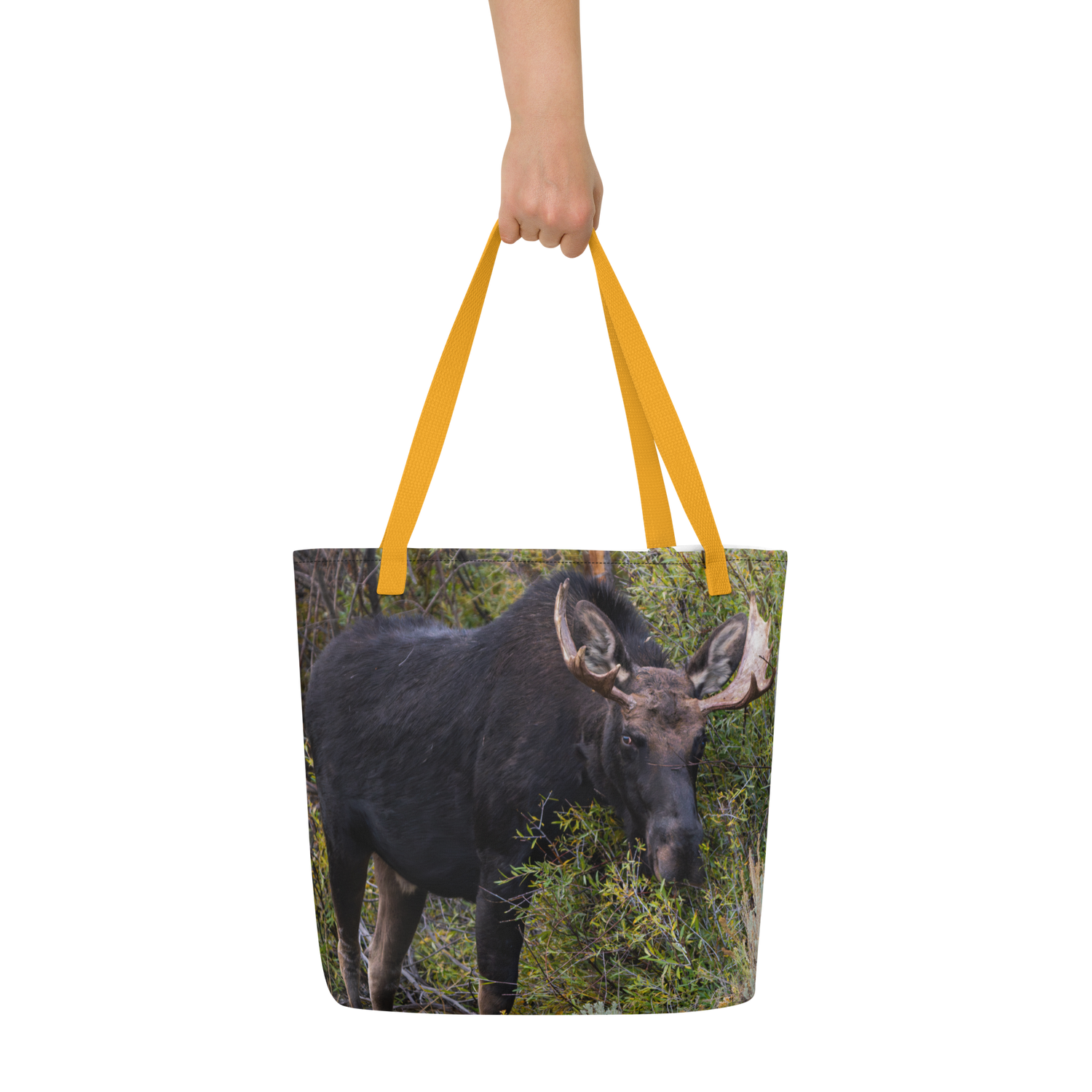 Moose Large Tote Bag