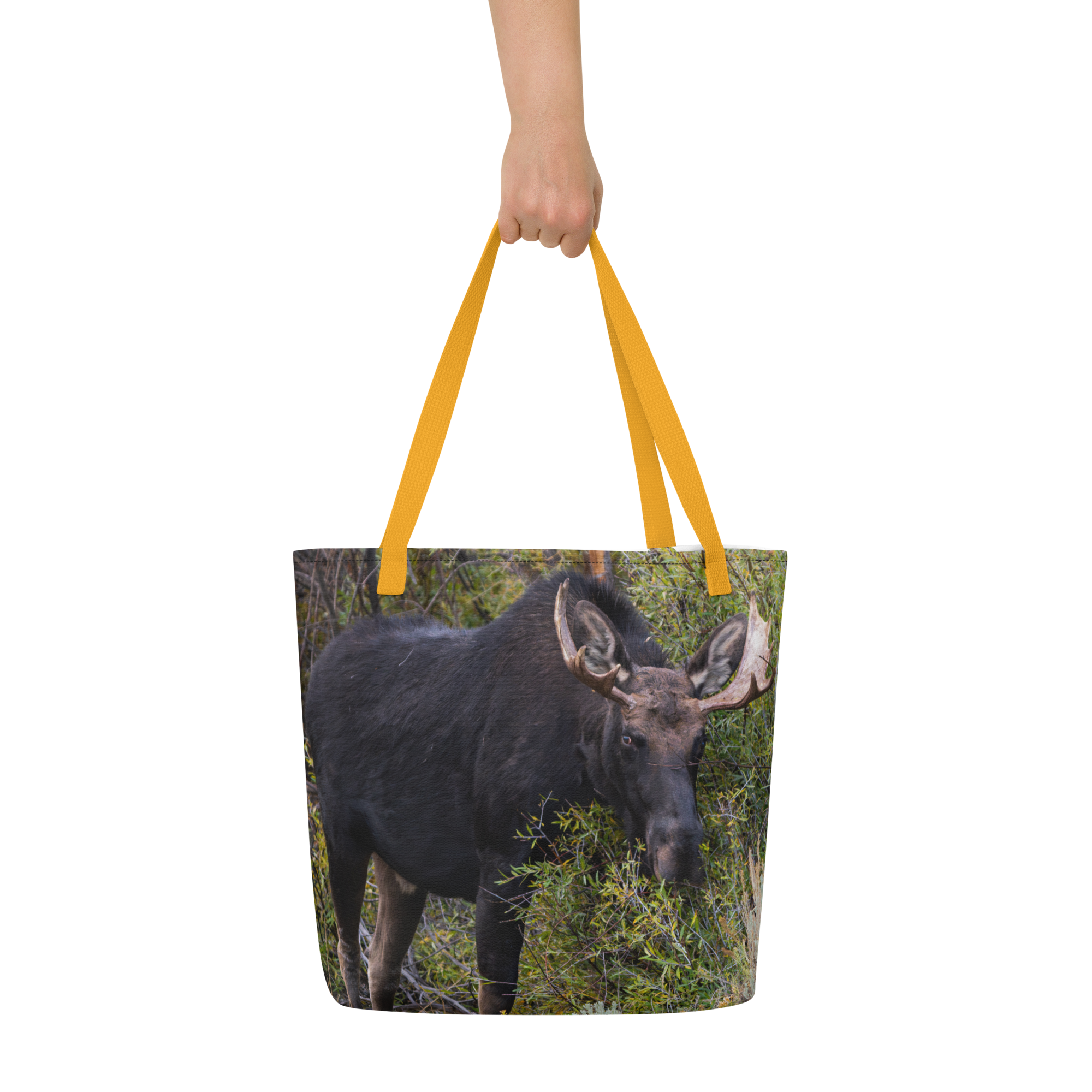 Moose Large Tote Bag