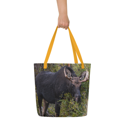 Moose Large Tote Bag